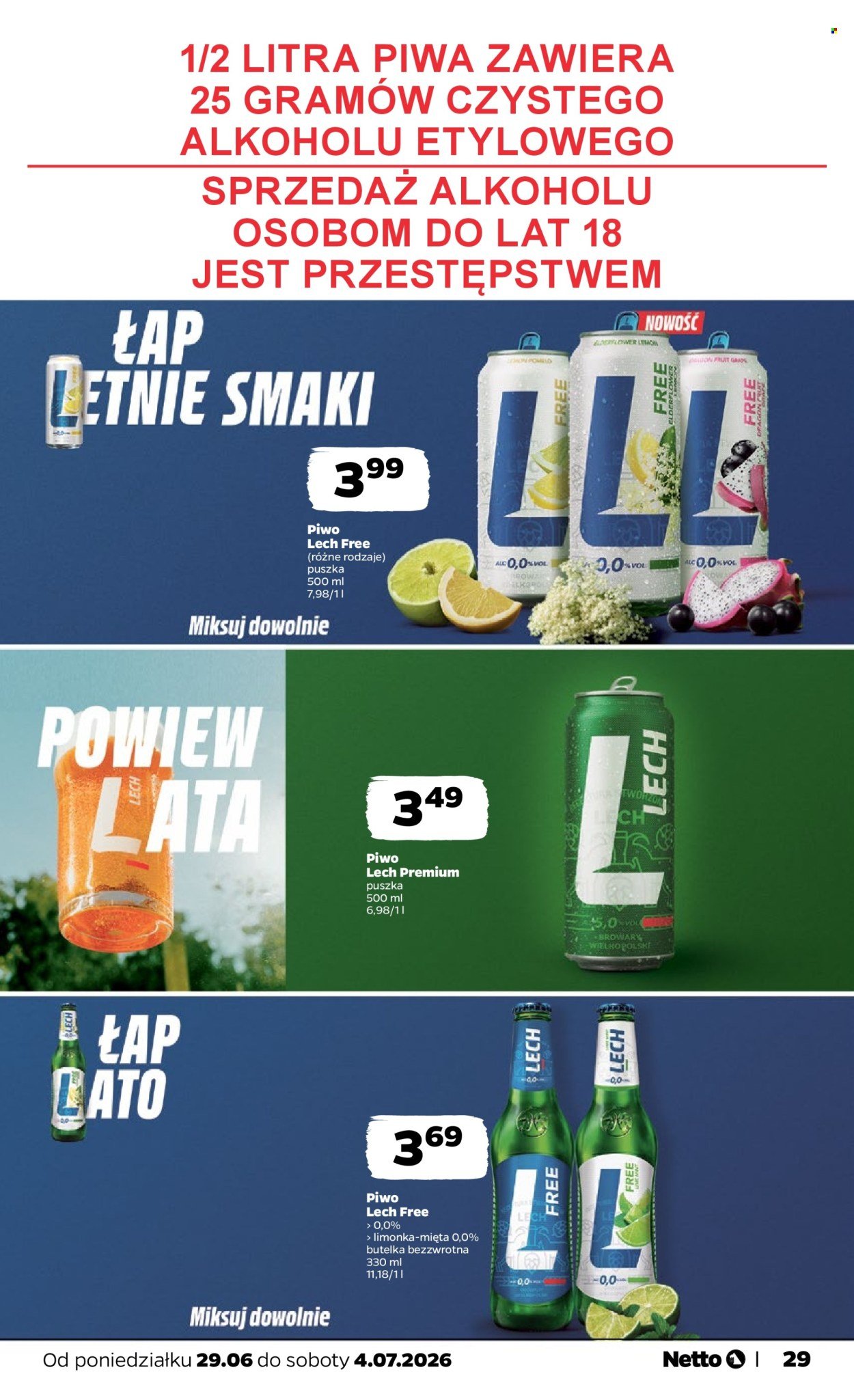 Gazetka NETTO - Od poniedziałku