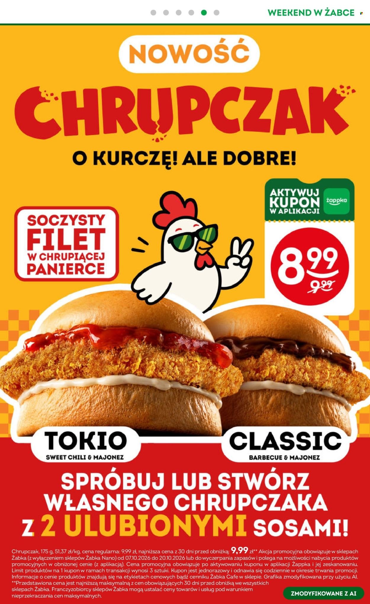 Gazetka ŻABKA - Od piątku 9.10.2026