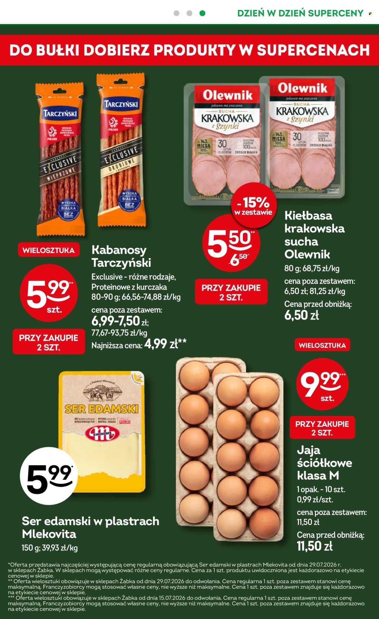 Gazetka ŻABKA - Od środy 29.07.2026