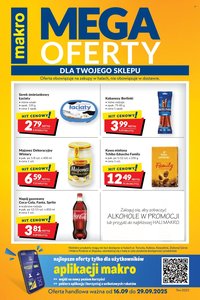 Gazetka MAKRO - Mega oferty dla Twojego Sklepu (2025-09-16 - 2025-09-29)