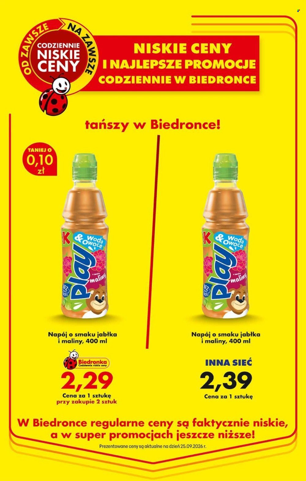 Gazetka BIEDRONKA - Niskie ceny i najlepsze promocje