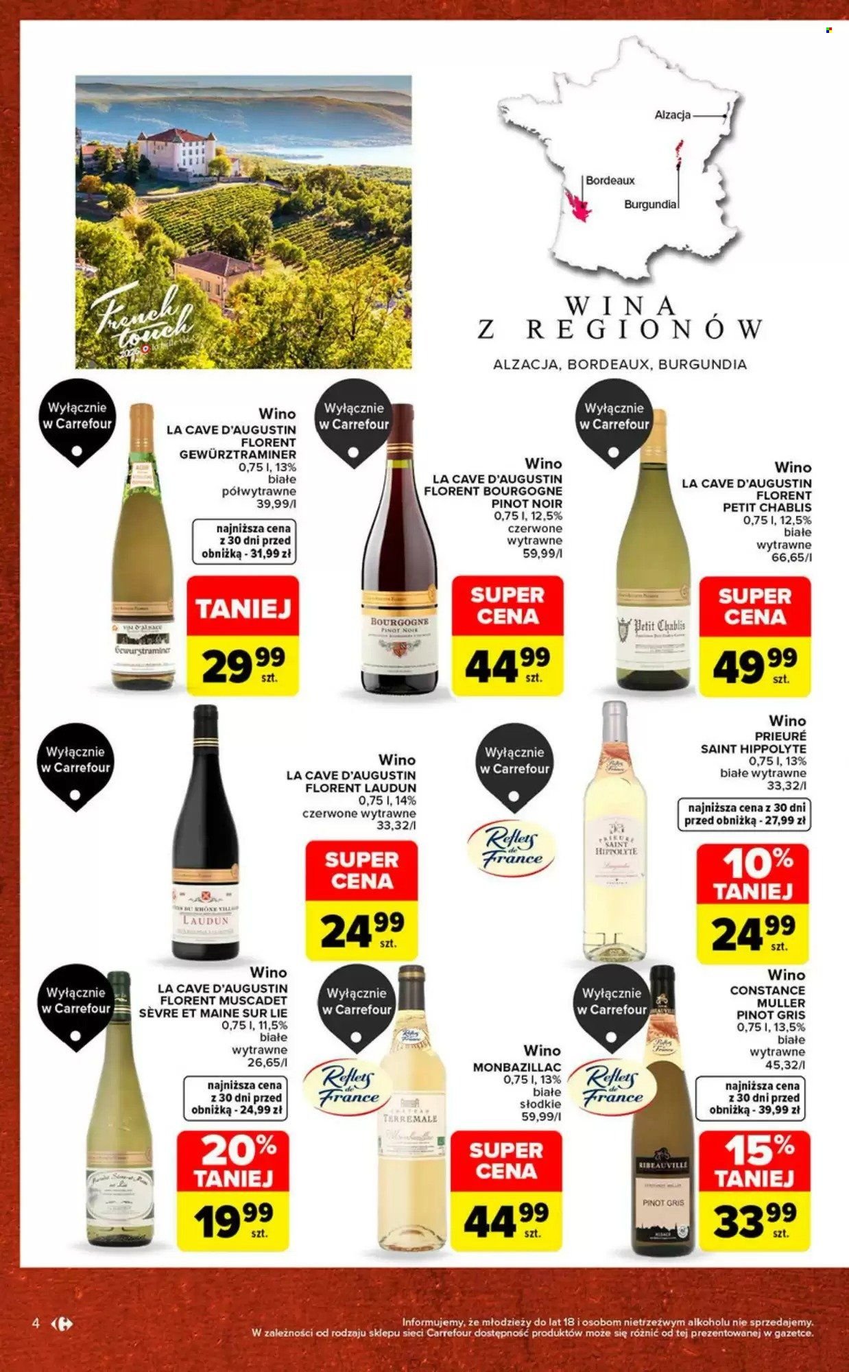 Gazetka CARREFOUR - Przystanek wśród francuskich winnic