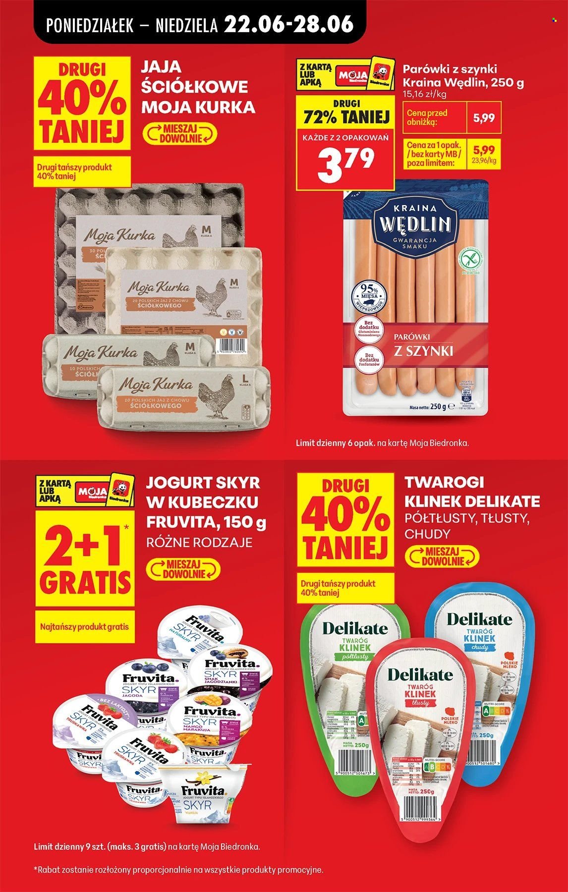 Gazetka BIEDRONKA - W tym tygodniu od poniedziałku