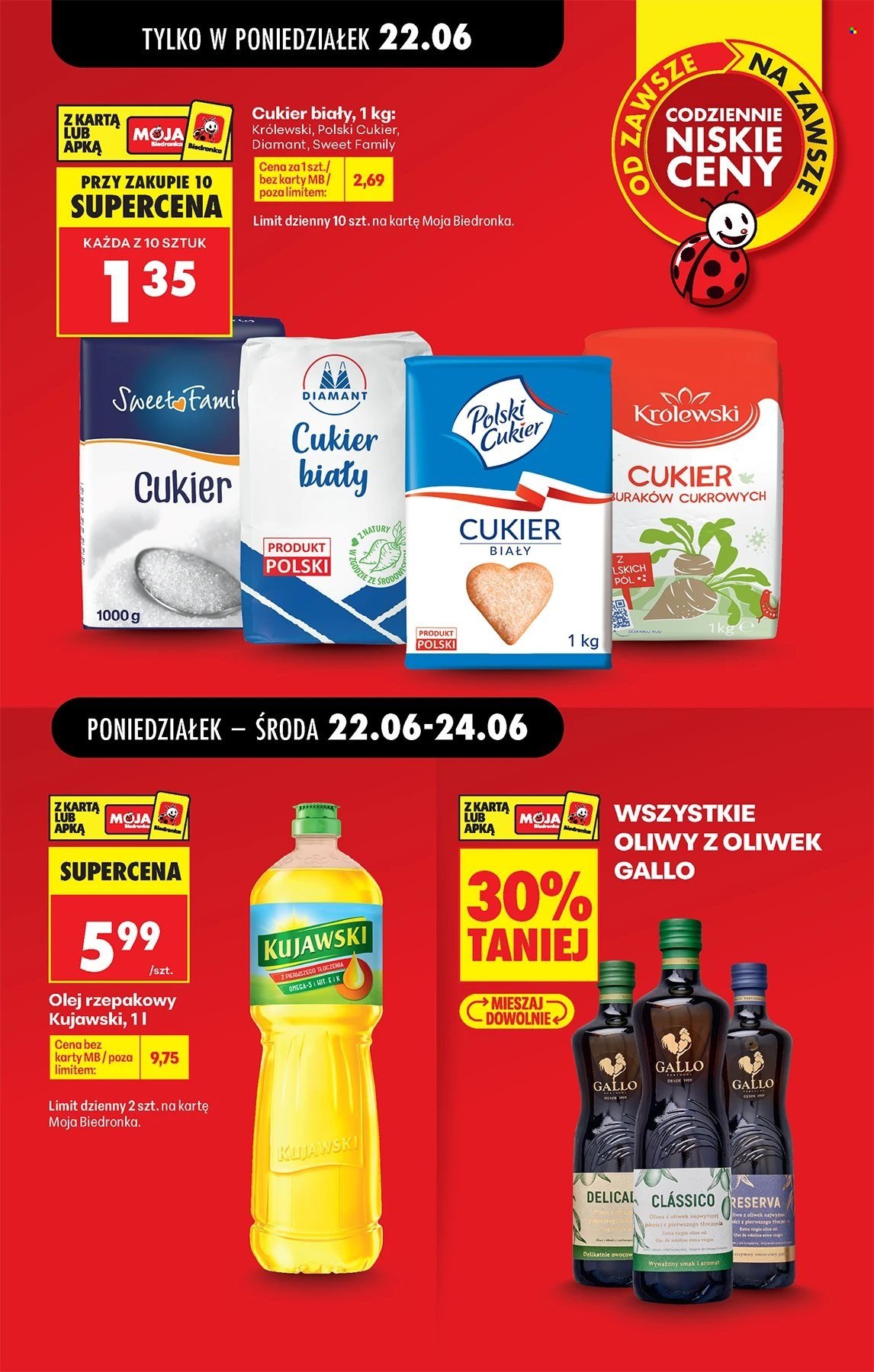 Gazetka BIEDRONKA - W tym tygodniu od poniedziałku