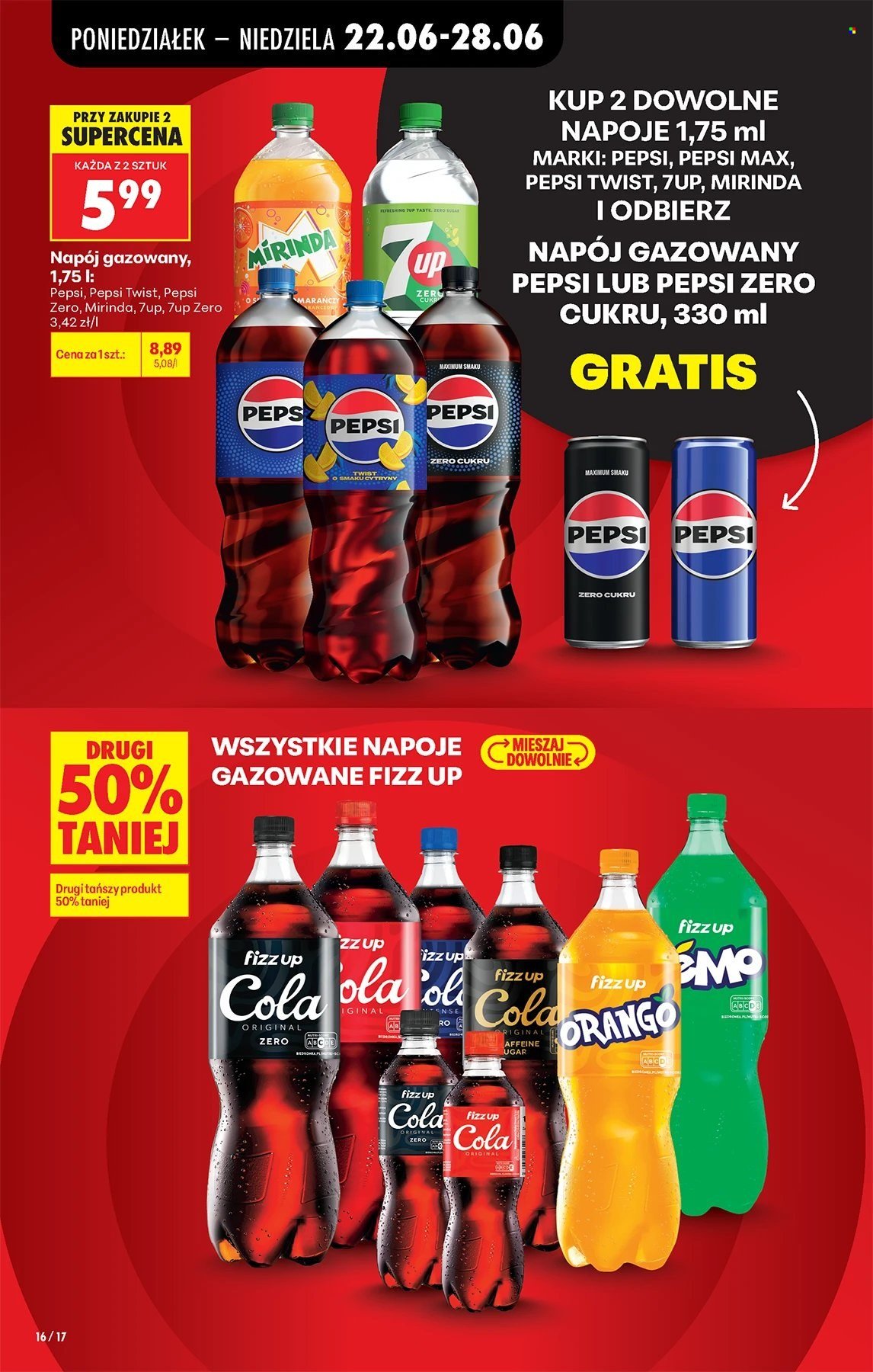 Gazetka BIEDRONKA - W tym tygodniu od poniedziałku