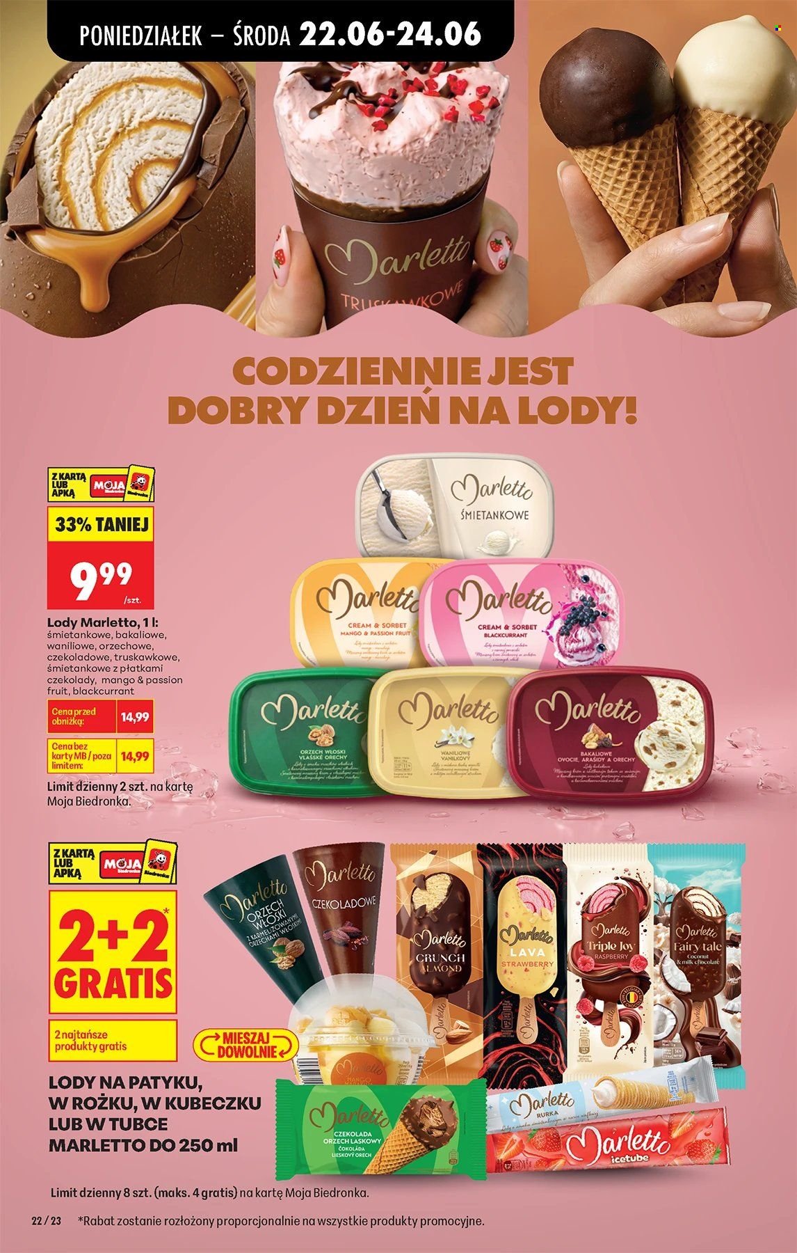 Gazetka BIEDRONKA - W tym tygodniu od poniedziałku