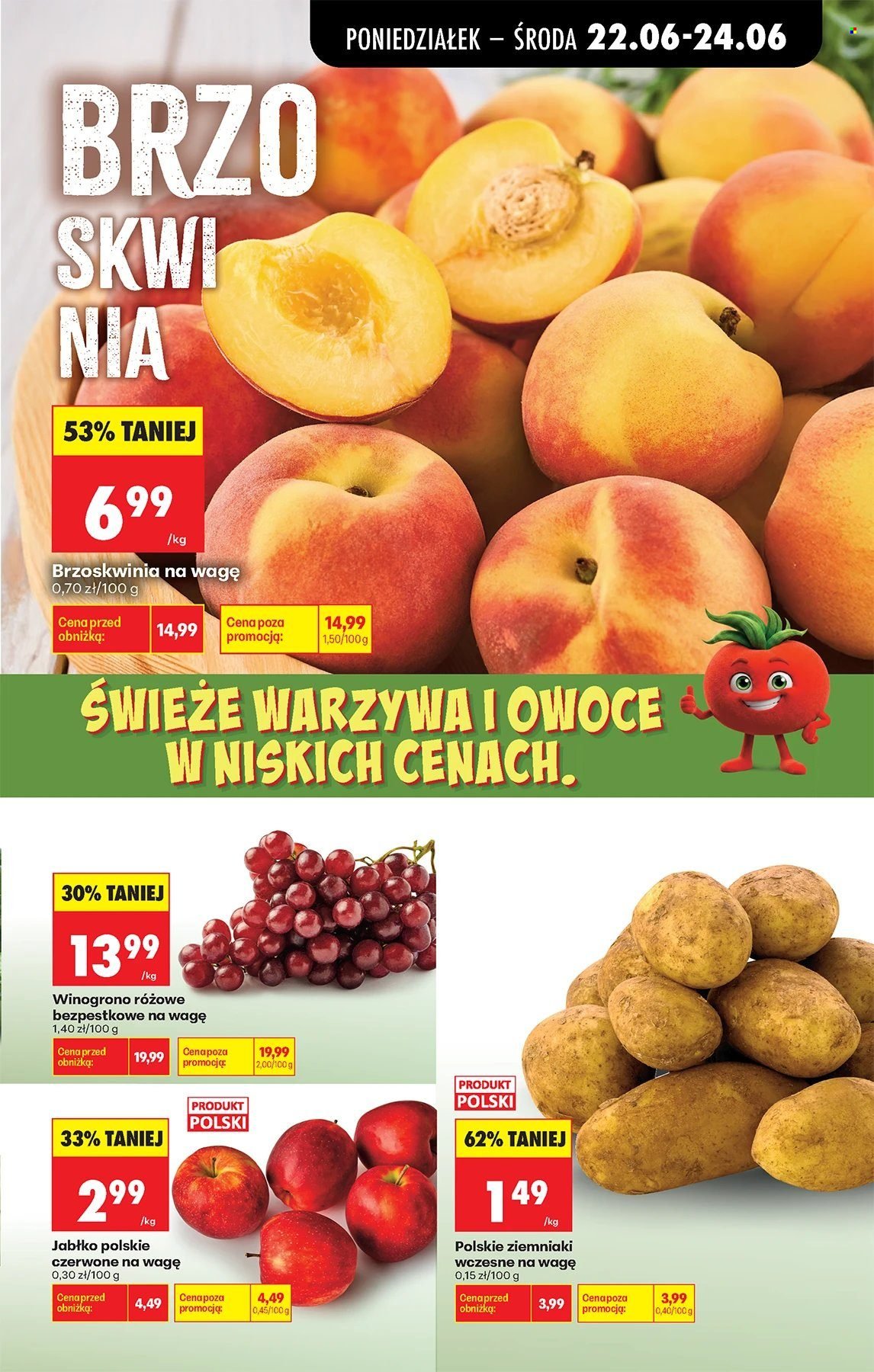 Gazetka BIEDRONKA - W tym tygodniu od poniedziałku