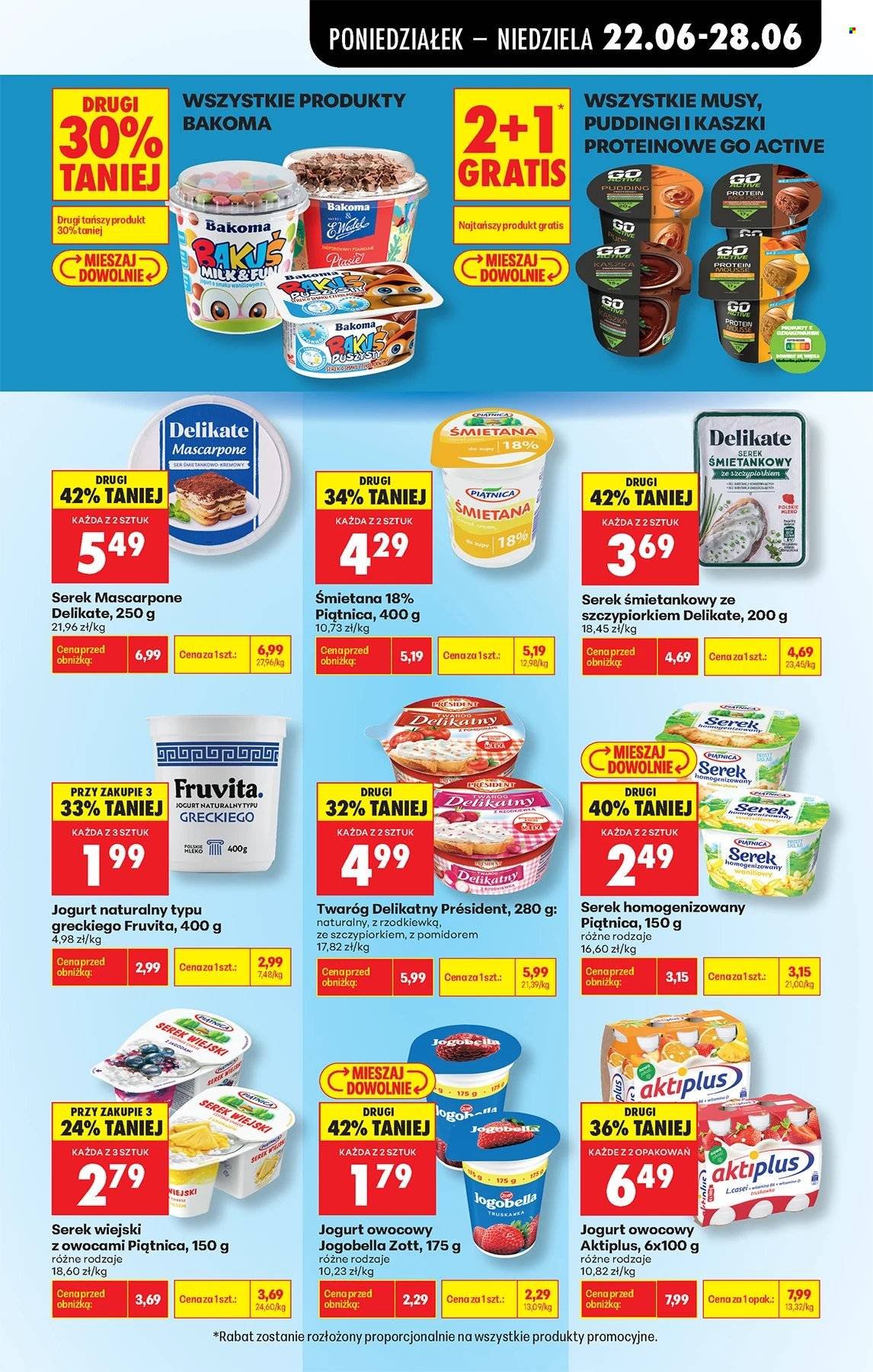 Gazetka BIEDRONKA - W tym tygodniu od poniedziałku