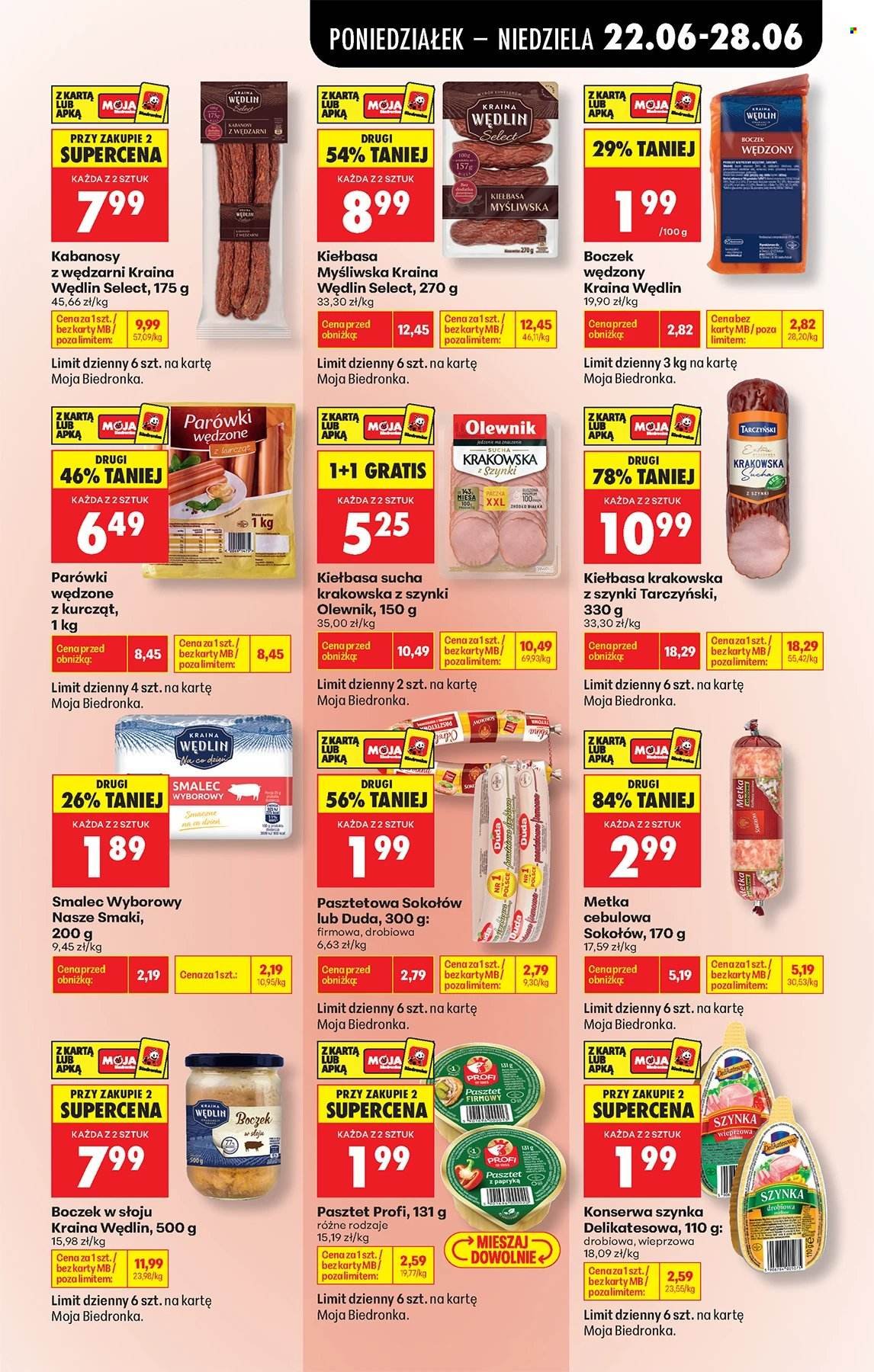 Gazetka BIEDRONKA - W tym tygodniu od poniedziałku