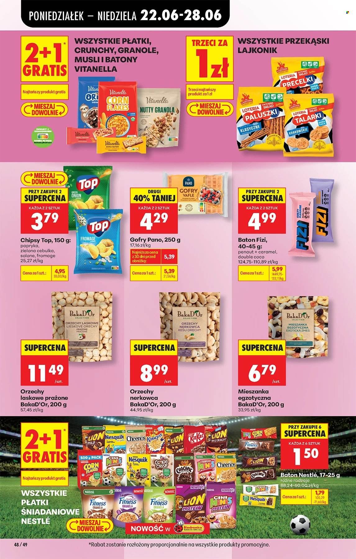 Gazetka BIEDRONKA - W tym tygodniu od poniedziałku
