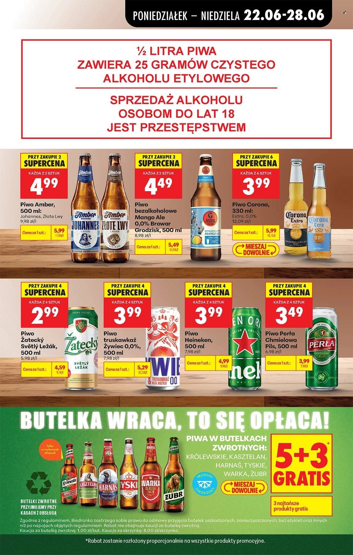 Gazetka BIEDRONKA - W tym tygodniu od poniedziałku