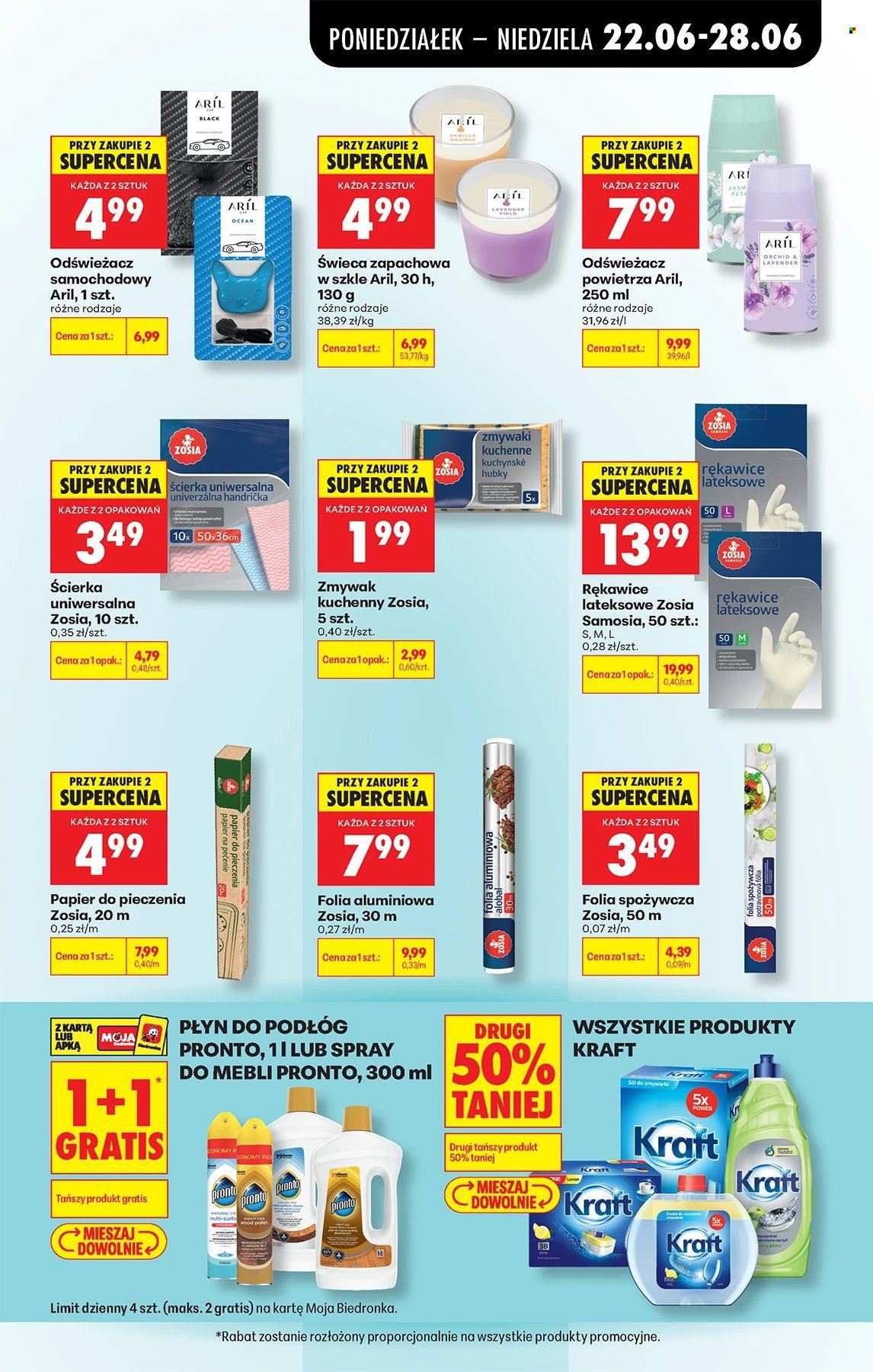 Gazetka BIEDRONKA - W tym tygodniu od poniedziałku