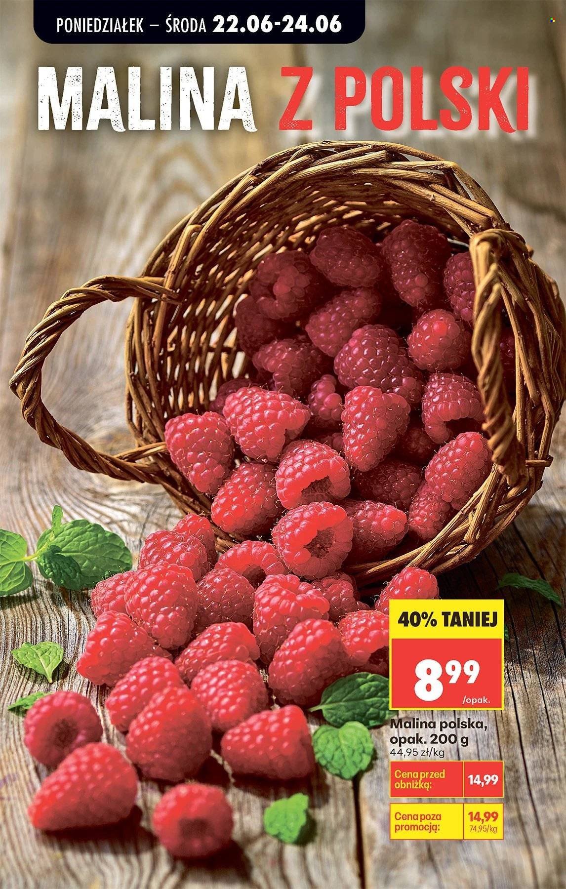 Gazetka BIEDRONKA - W tym tygodniu od poniedziałku