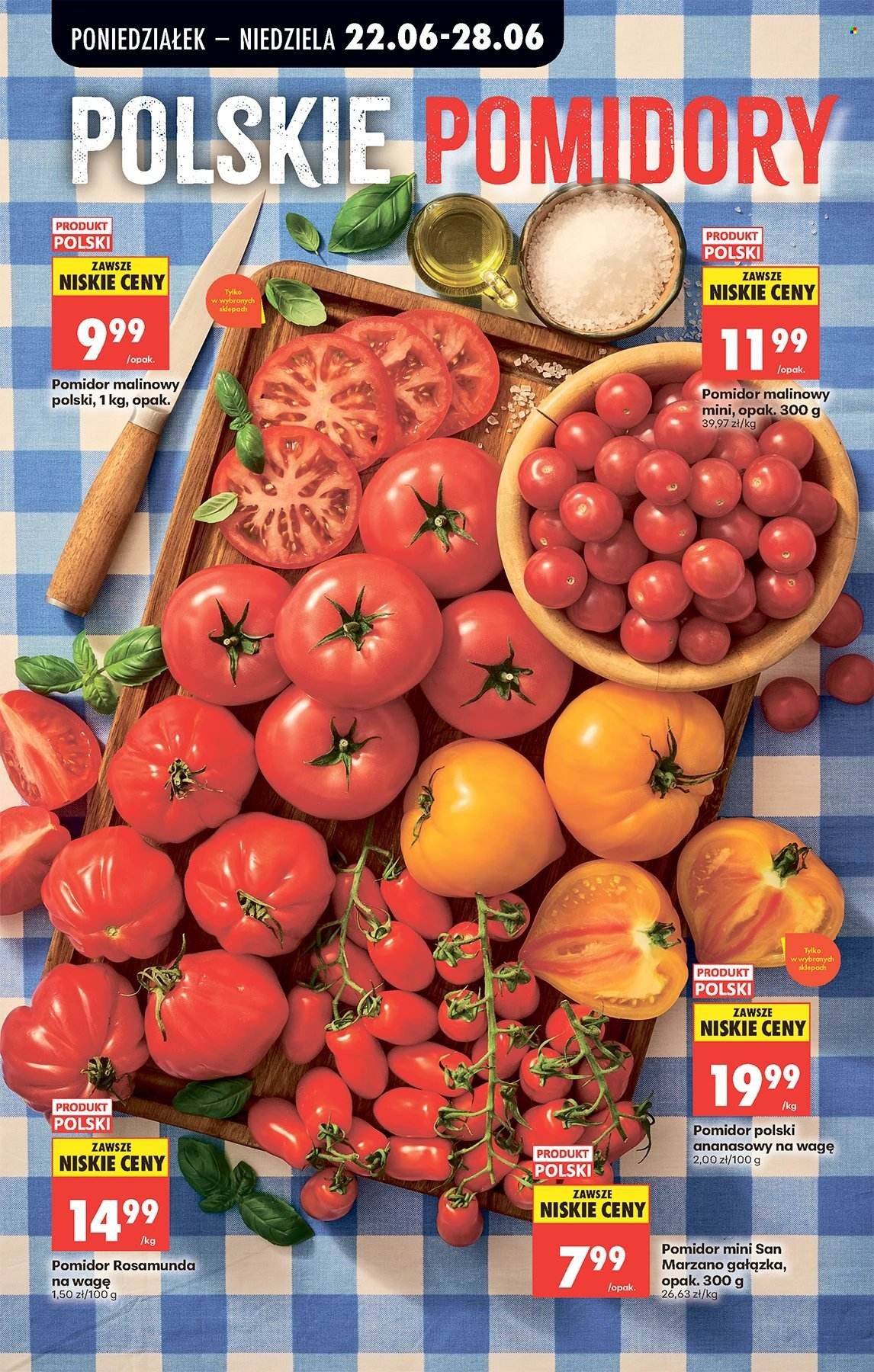 Gazetka BIEDRONKA - W tym tygodniu od poniedziałku