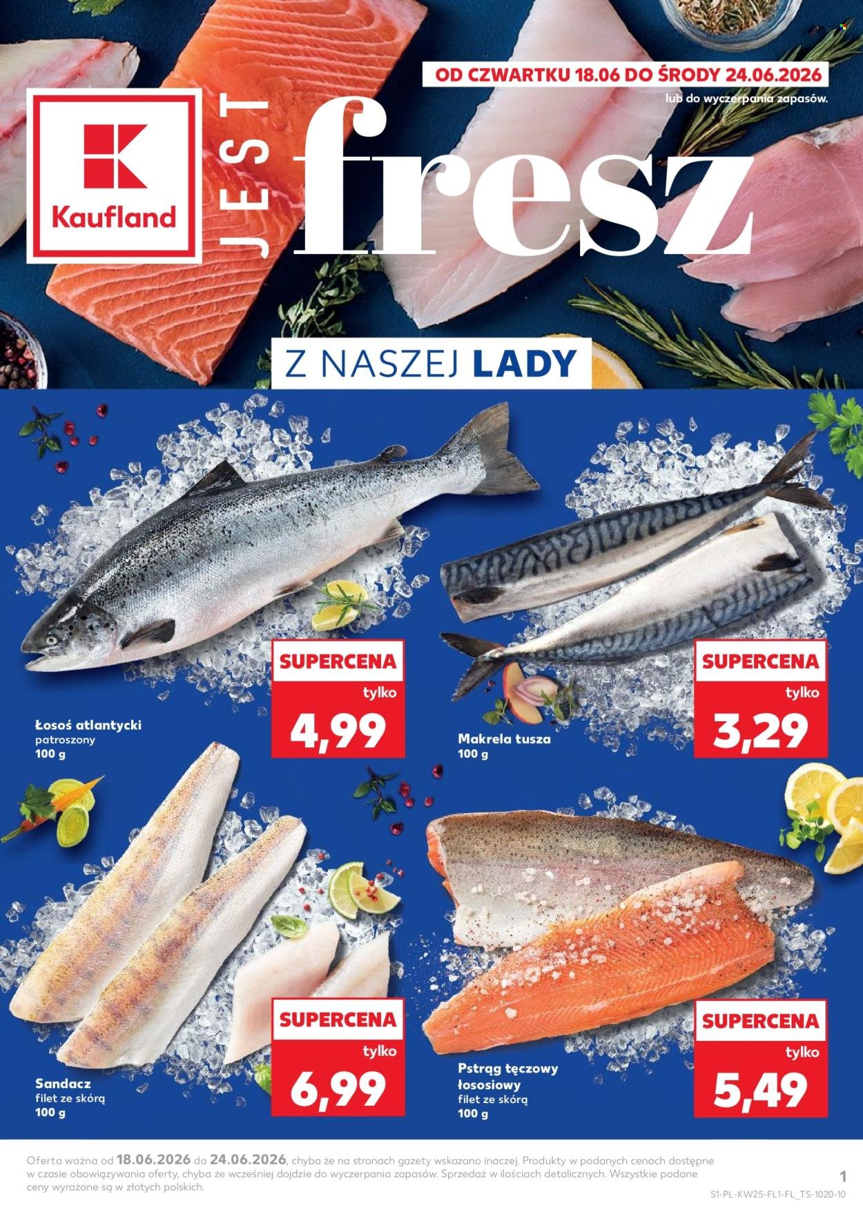 Gazetka KAUFLAND - Ryby z naszej lady