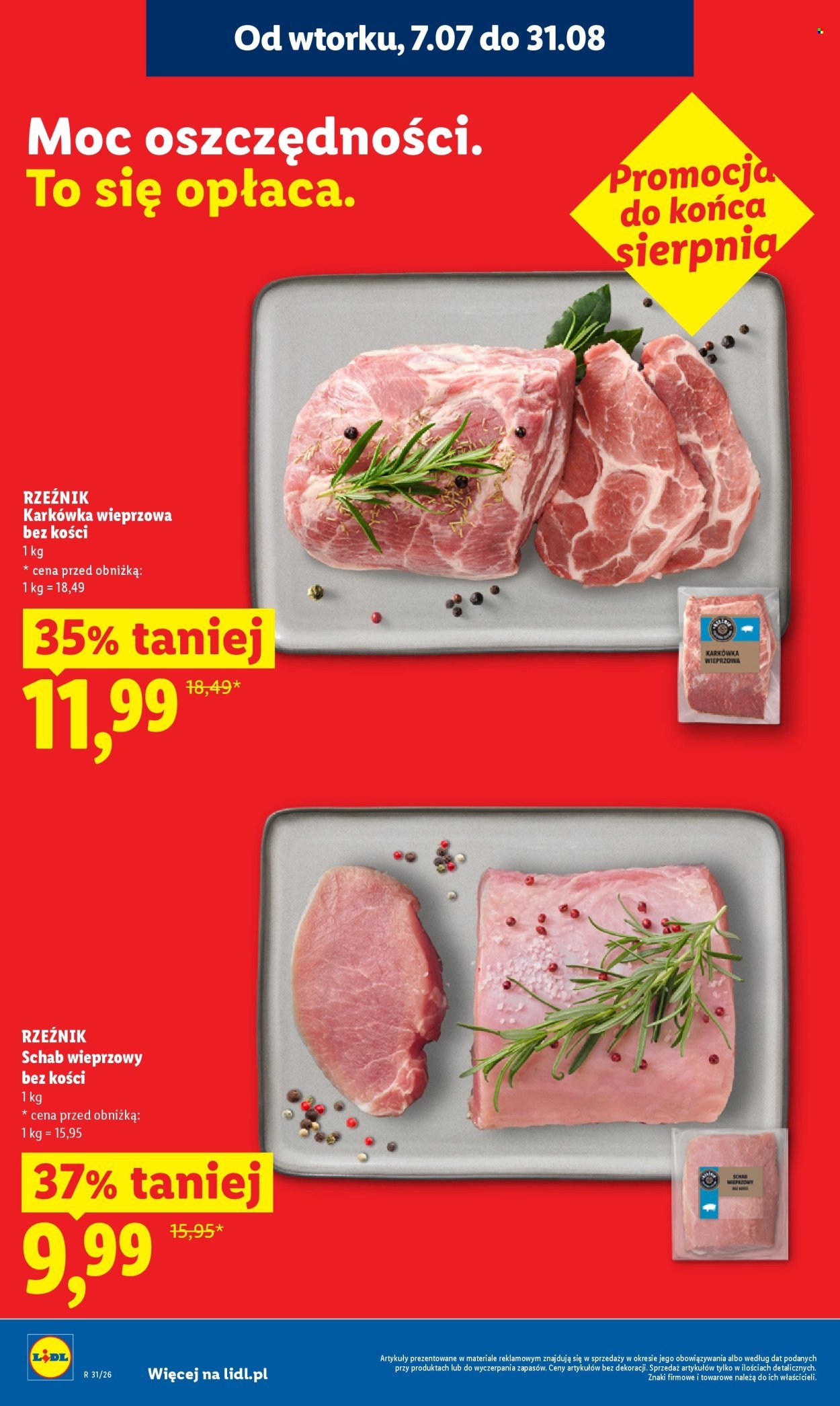 Gazetka LIDL - Od poniedziałku