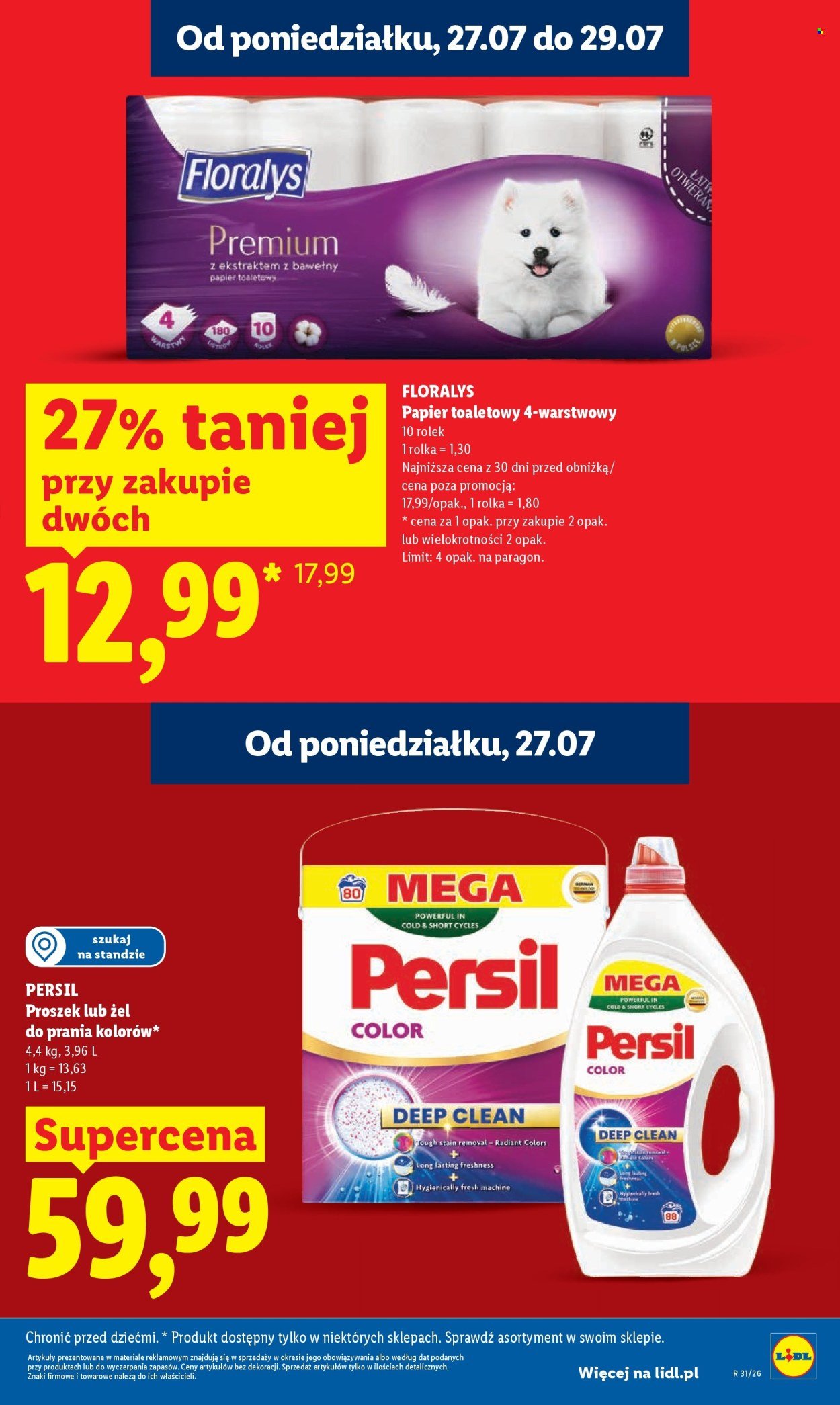 Gazetka LIDL - Od poniedziałku