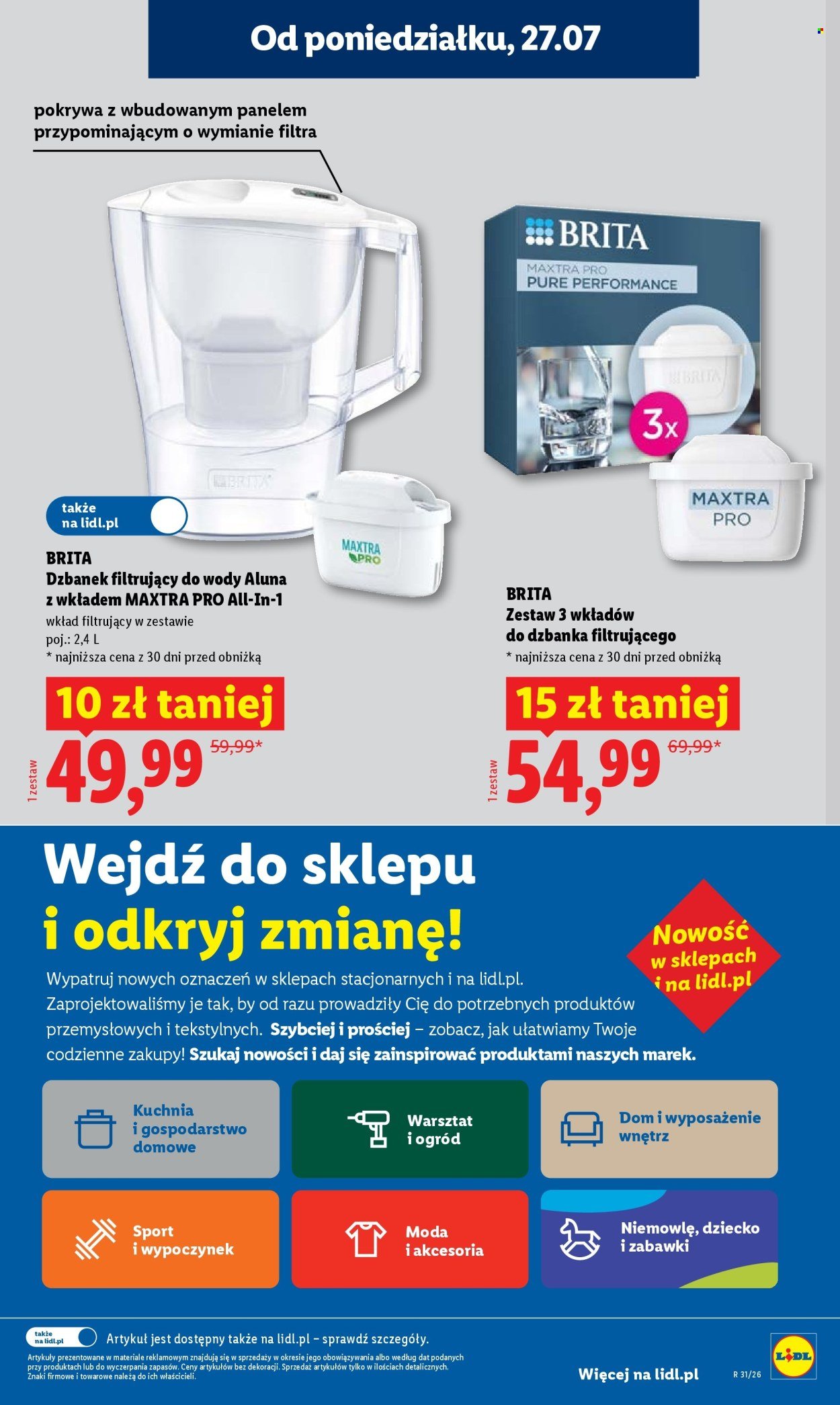 Gazetka LIDL - Od poniedziałku