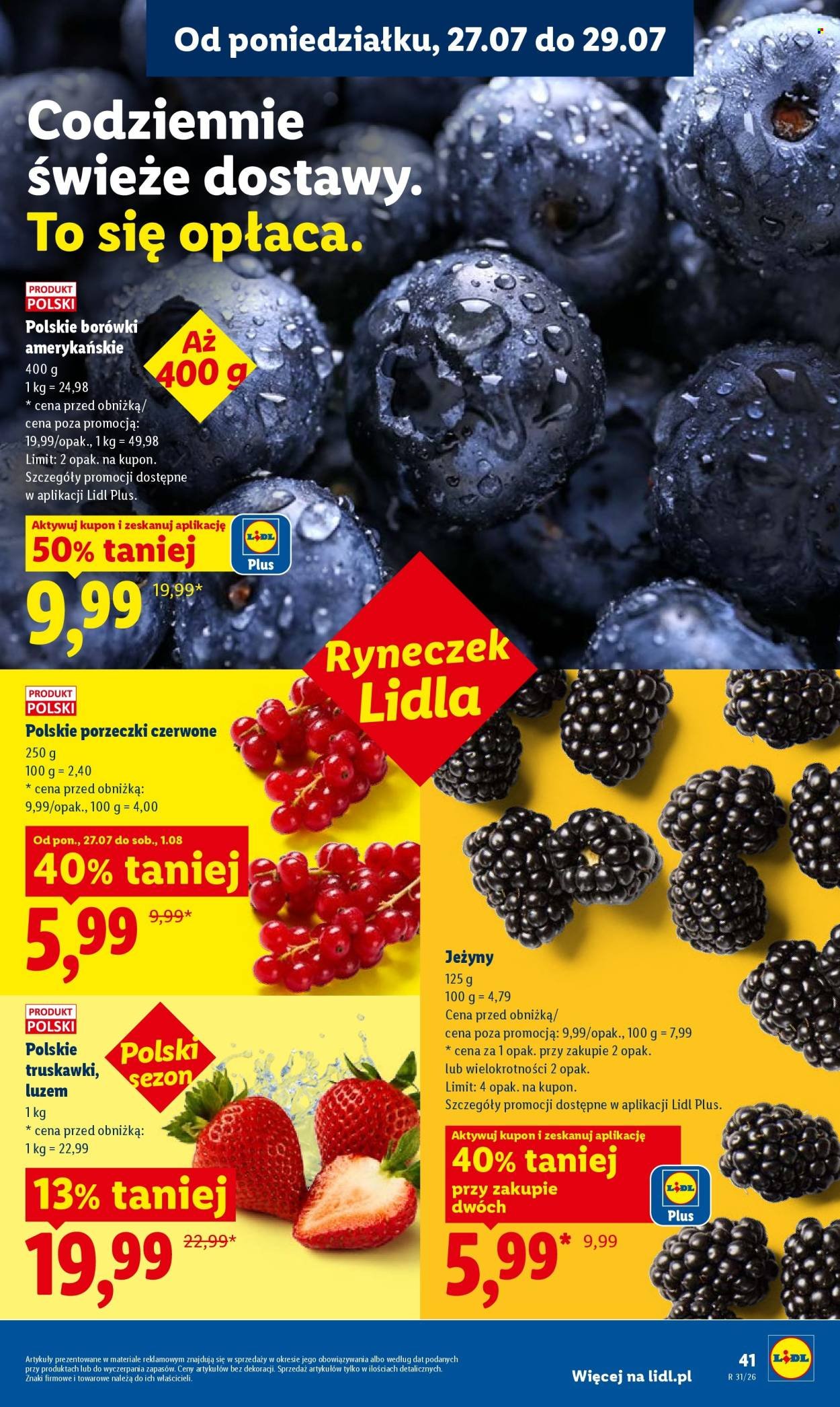 Gazetka LIDL - Od poniedziałku