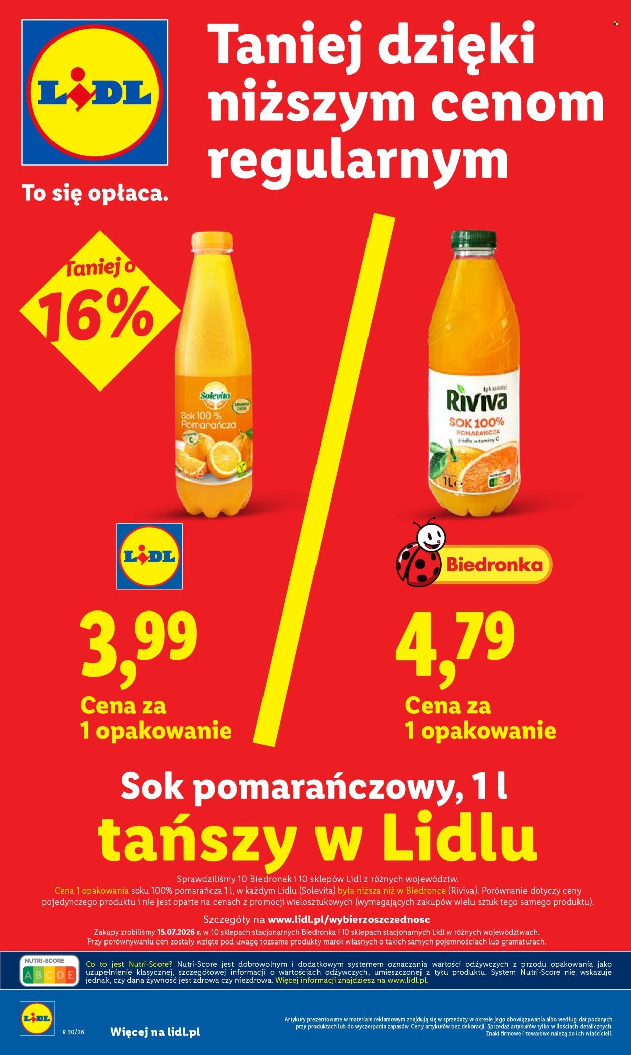 Gazetka LIDL - Od poniedziałku