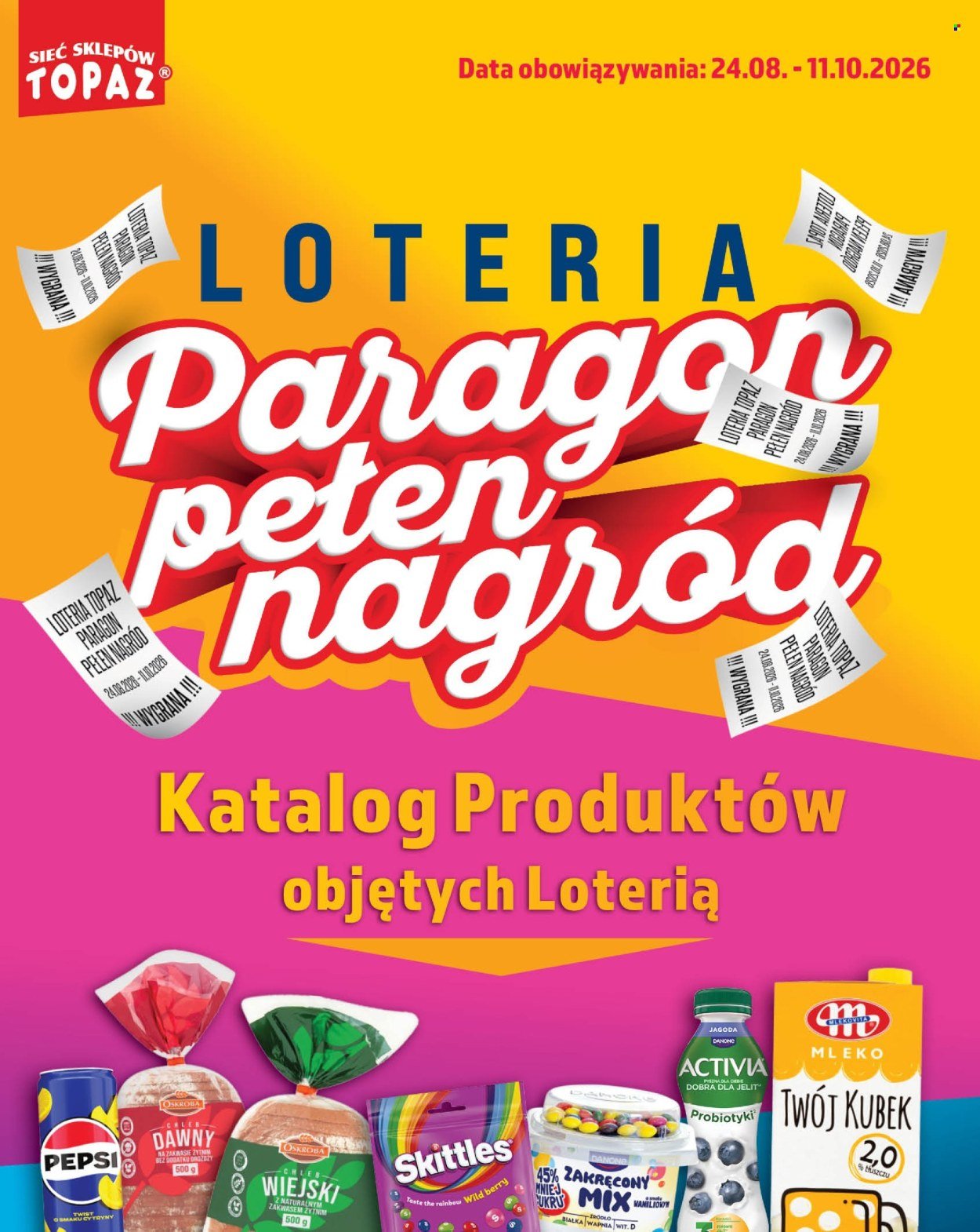 Gazetka TOPAZ - Od poniedziałku 24.08.2026