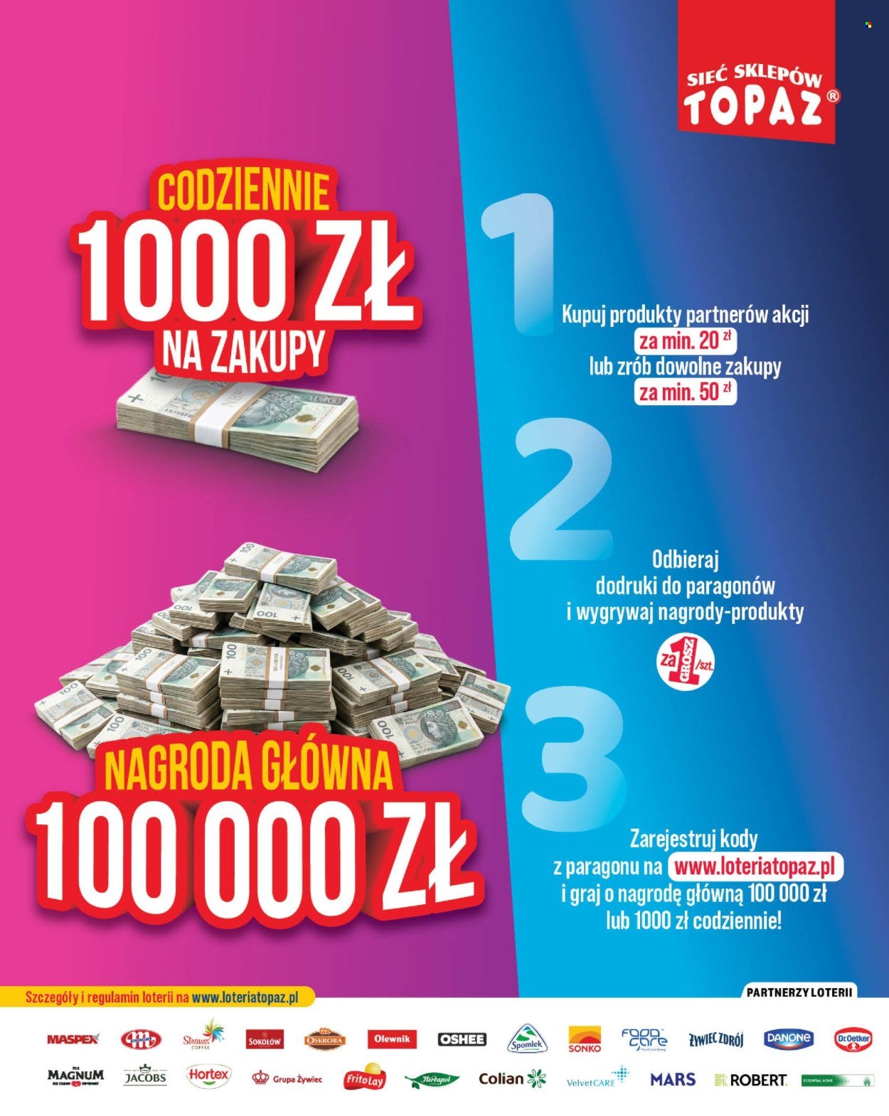 Gazetka TOPAZ - Od poniedziałku 24.08.2026