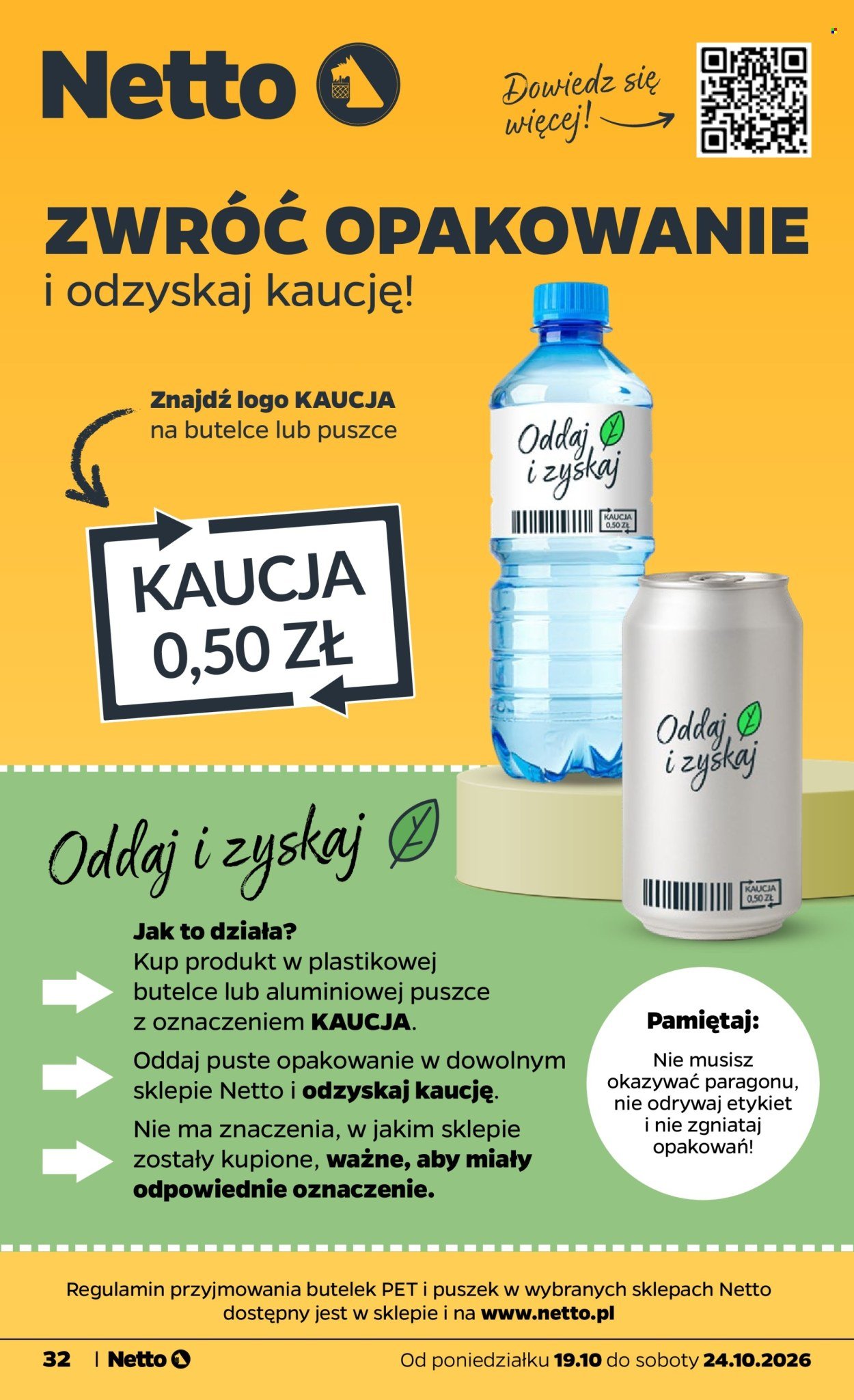 Gazetka NETTO - Od poniedziałku