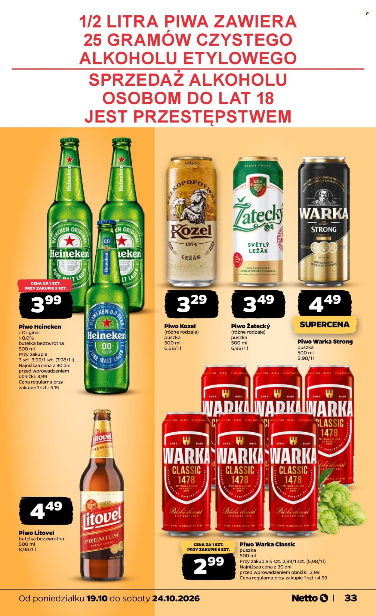 Gazetka NETTO - Od poniedziałku