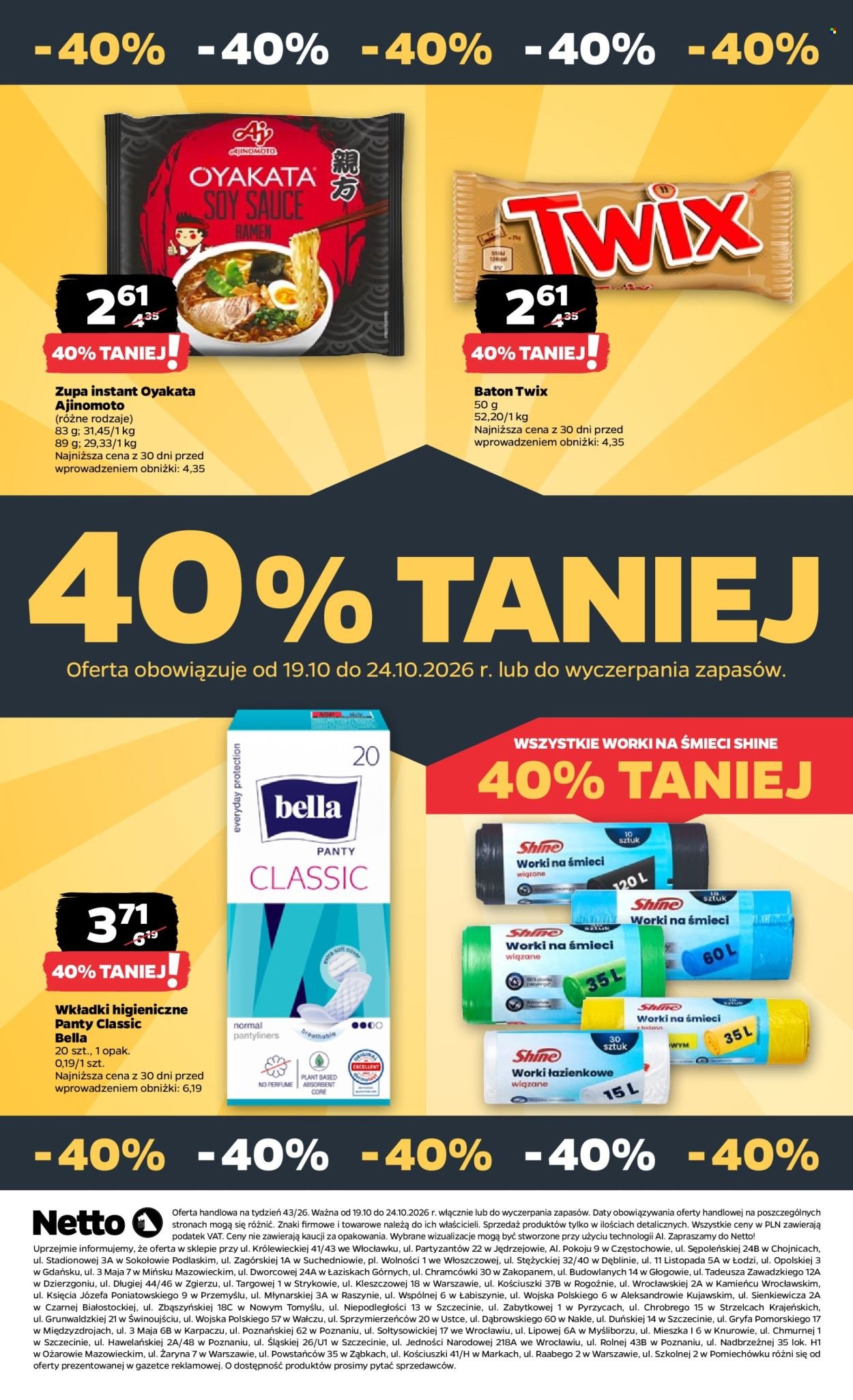 Gazetka NETTO - Od poniedziałku