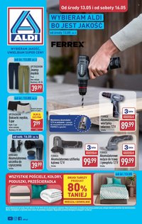 Gazetka ALDI - Artykuły przemysłowe i tekstylia (2026-05-13 - 2026-05-16)