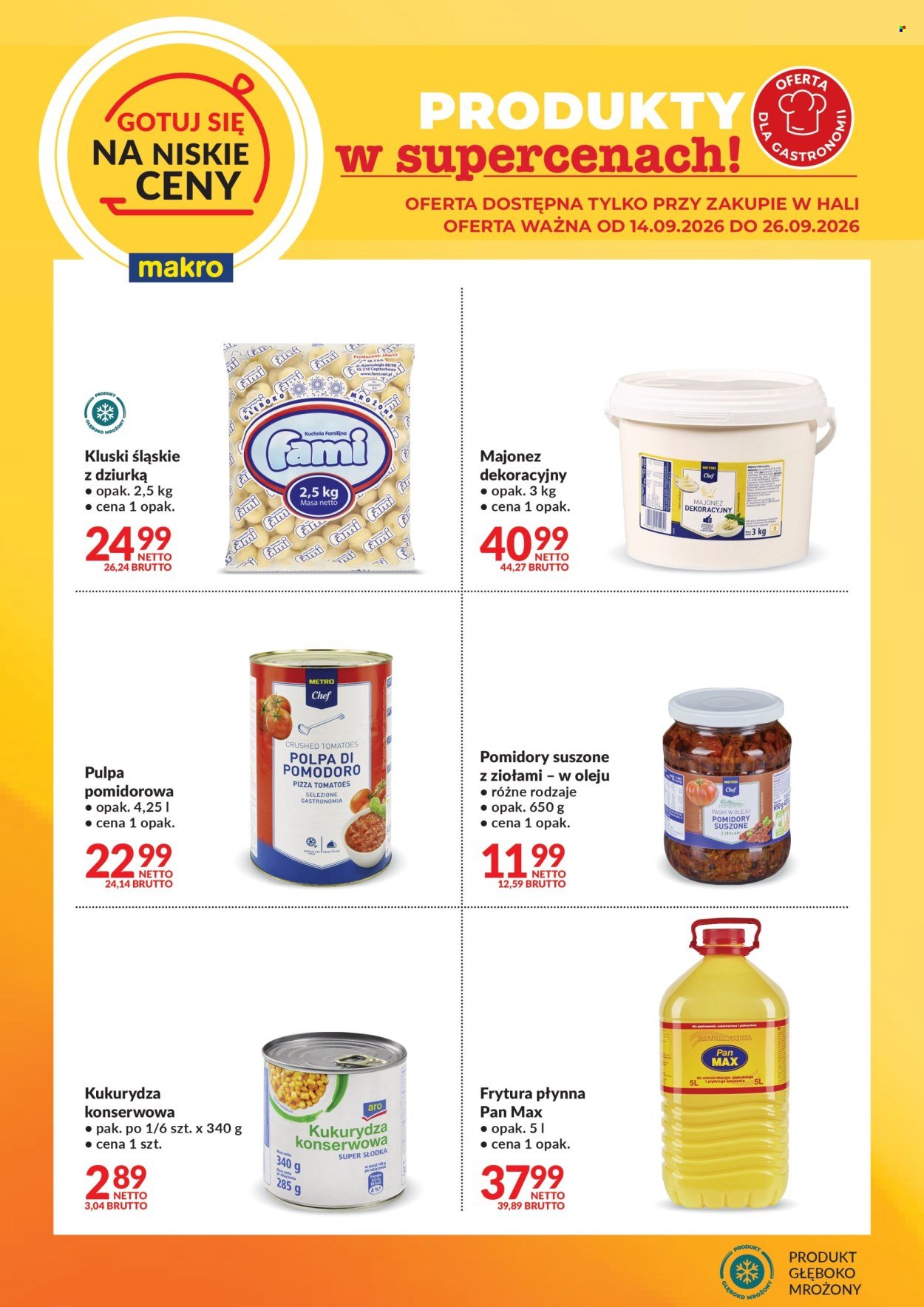 Gazetka MAKRO - Ulotka Gotuj się na niskie ceny