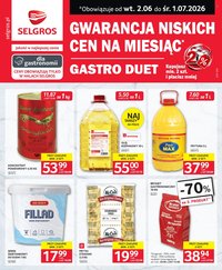 Gazetka SELGROS - Gastro Duet