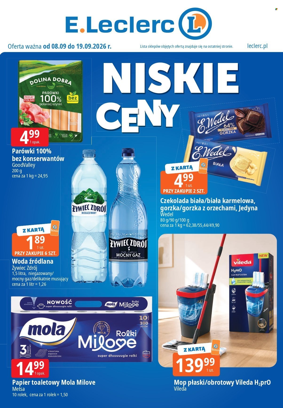 Gazetka E.LECLERC - Od wtorku 8.09.2026