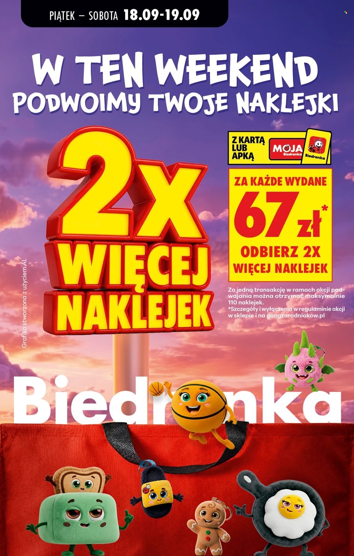 Gazetka BIEDRONKA - Weekend