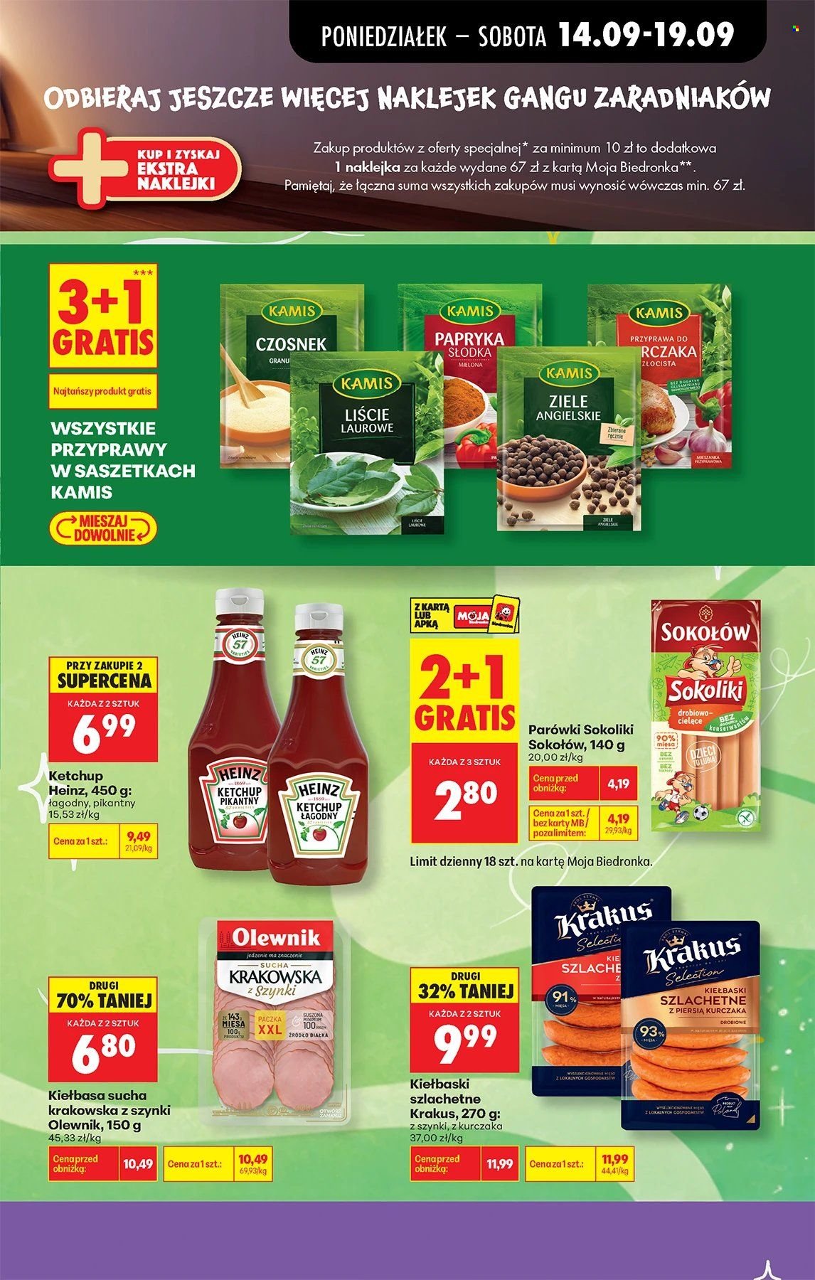 Gazetka BIEDRONKA - W tym tygodniu od poniedziałku