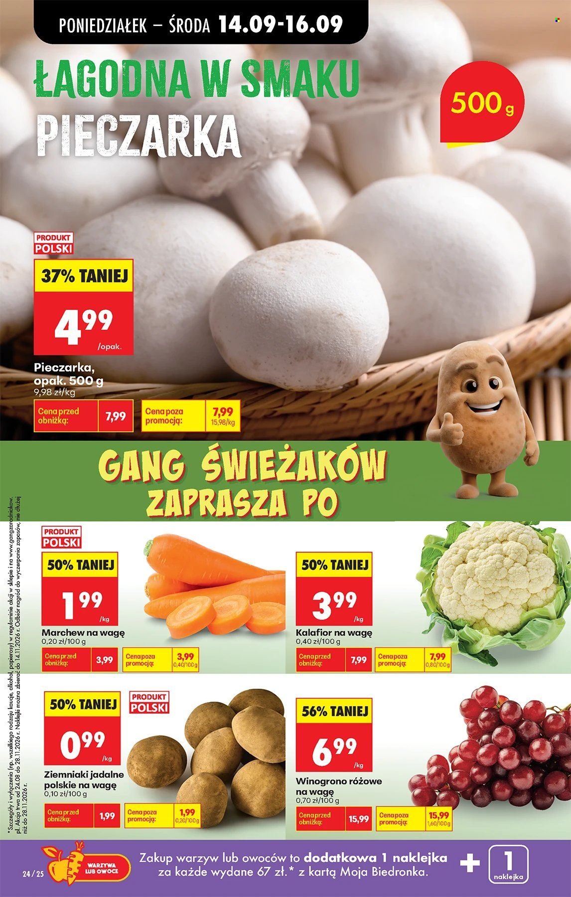 Gazetka BIEDRONKA - W tym tygodniu od poniedziałku