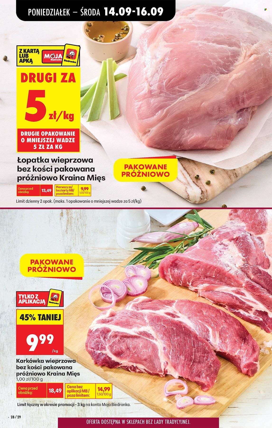 Gazetka BIEDRONKA - W tym tygodniu od poniedziałku