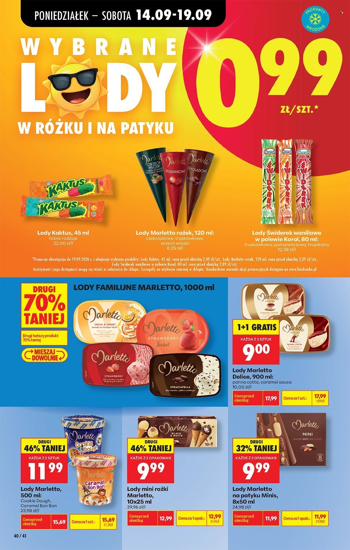 Gazetka BIEDRONKA - W tym tygodniu od poniedziałku