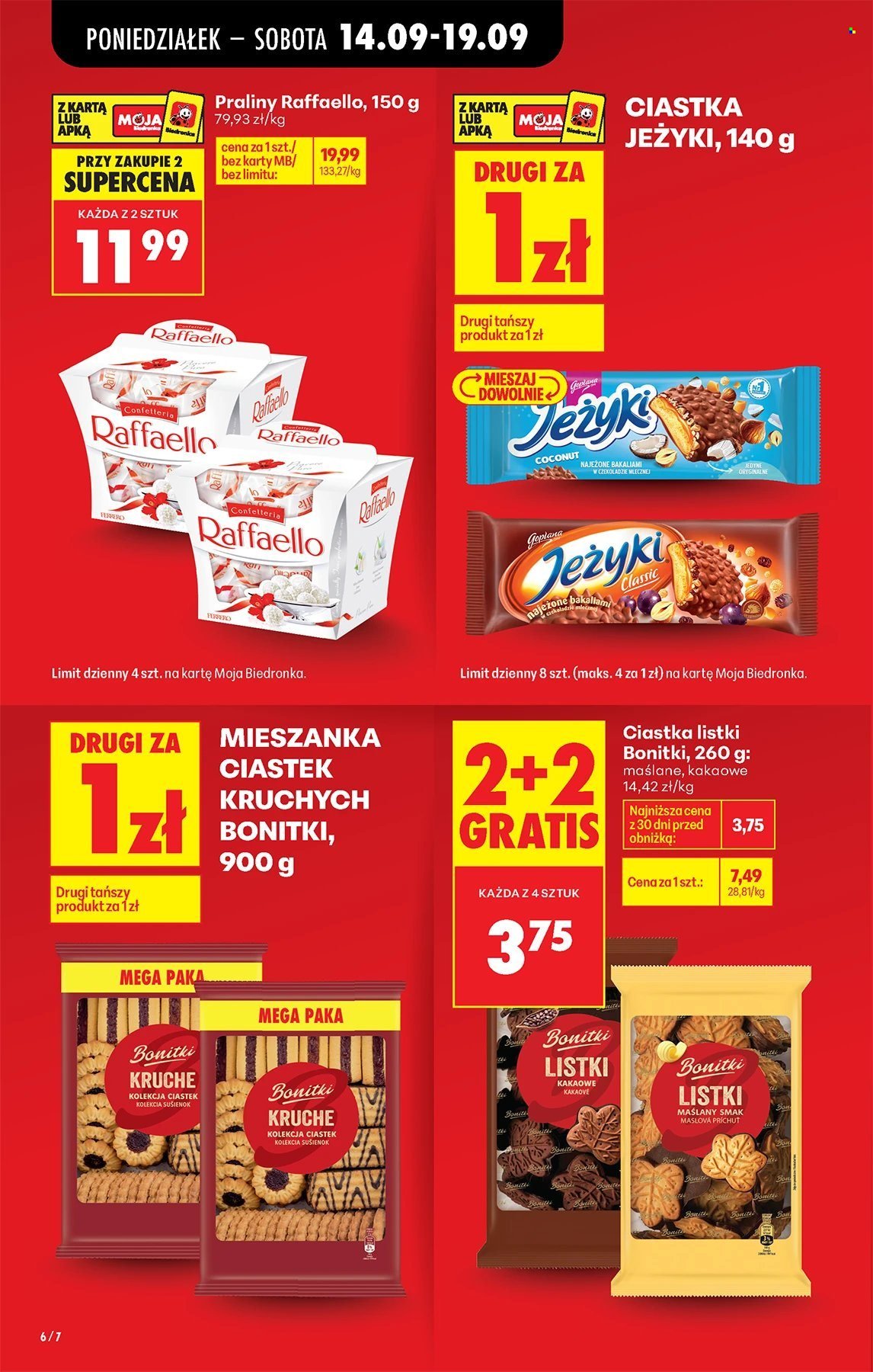 Gazetka BIEDRONKA - W tym tygodniu od poniedziałku