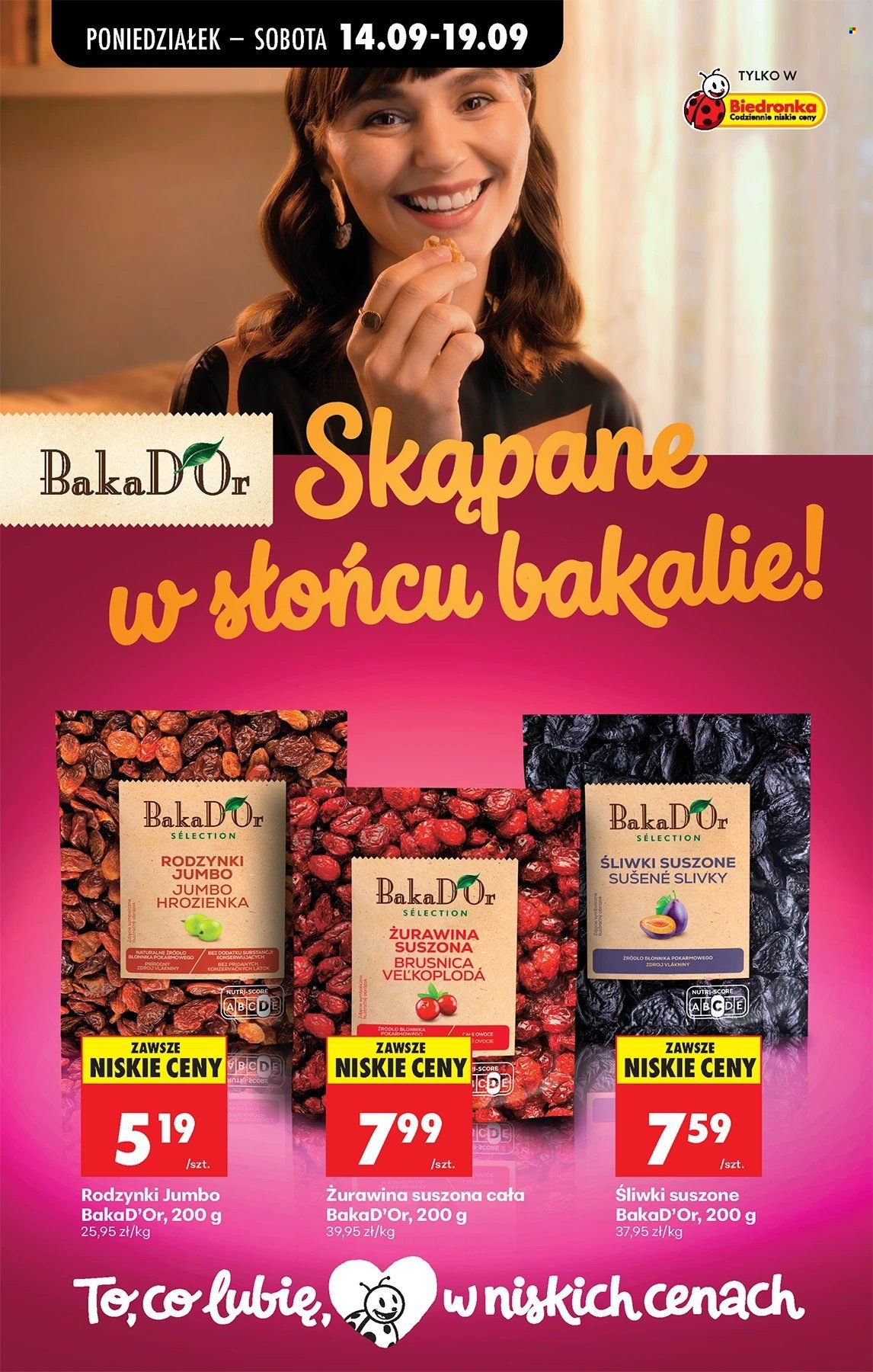 Gazetka BIEDRONKA - W tym tygodniu od poniedziałku