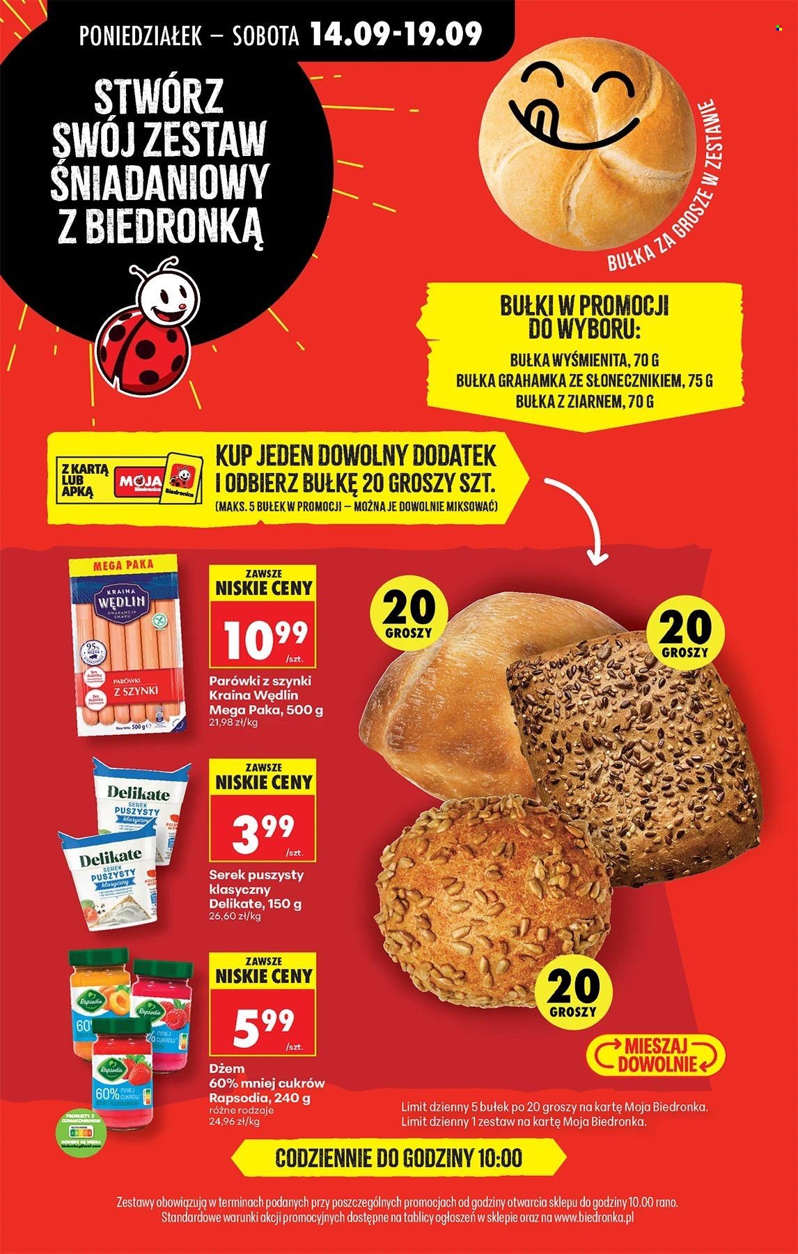 Gazetka BIEDRONKA - W tym tygodniu od poniedziałku