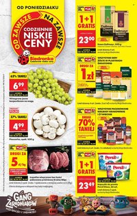 Gazetka BIEDRONKA - W tym tygodniu od poniedziałku