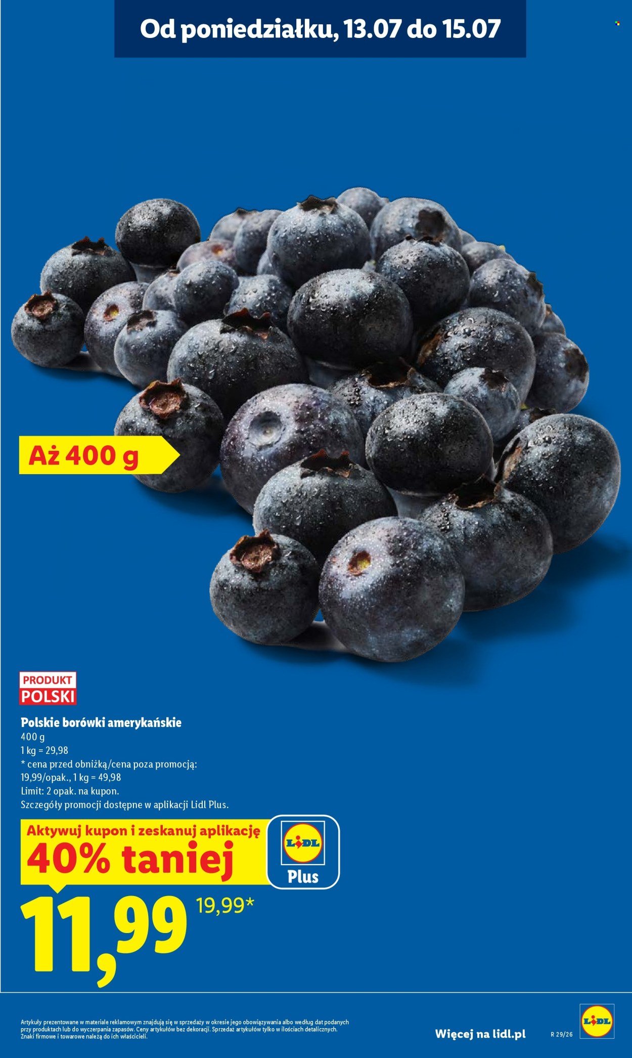 Gazetka LIDL - Od poniedziałku