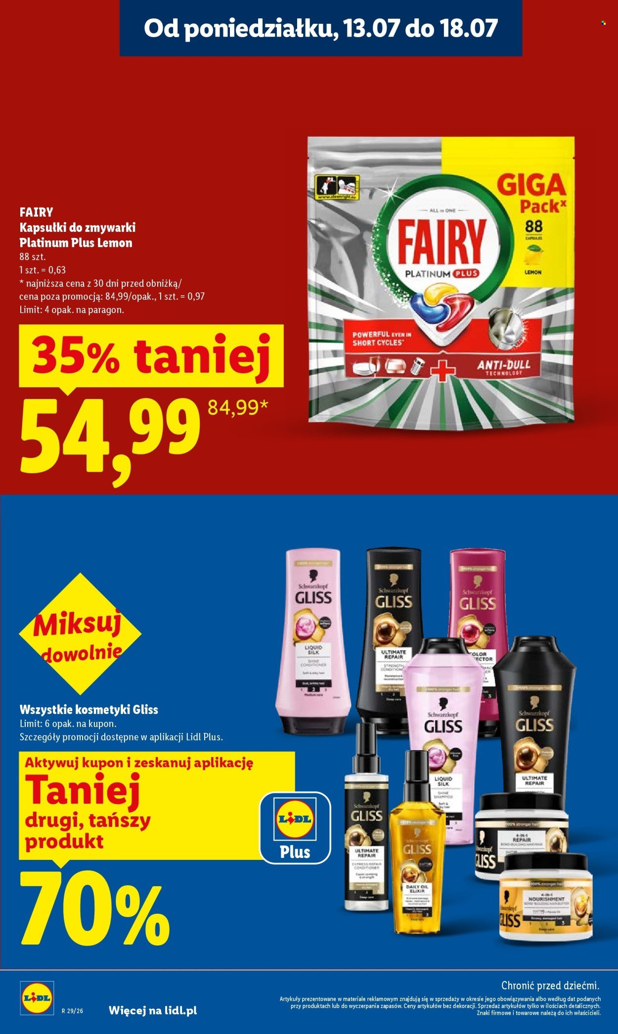 Gazetka LIDL - Od poniedziałku