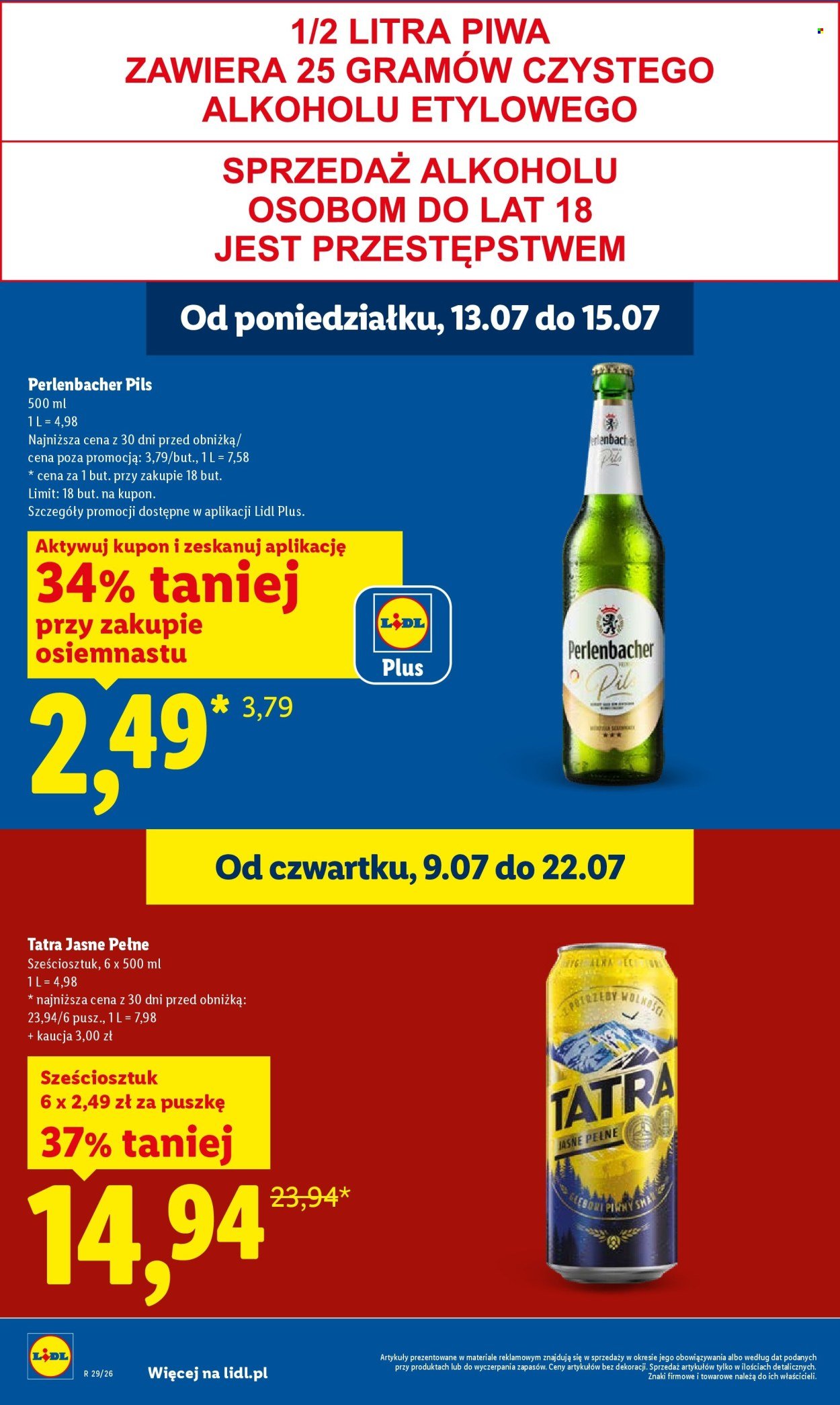 Gazetka LIDL - Od poniedziałku