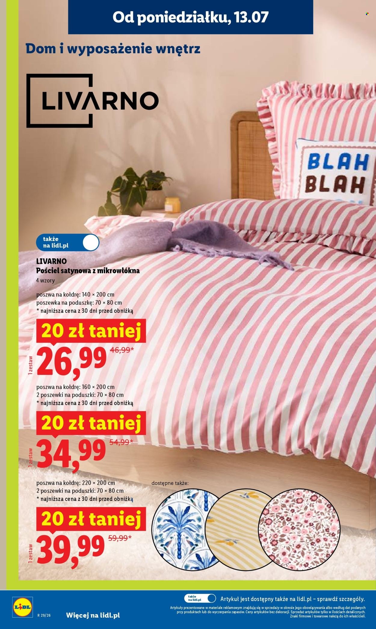 Gazetka LIDL - Od poniedziałku