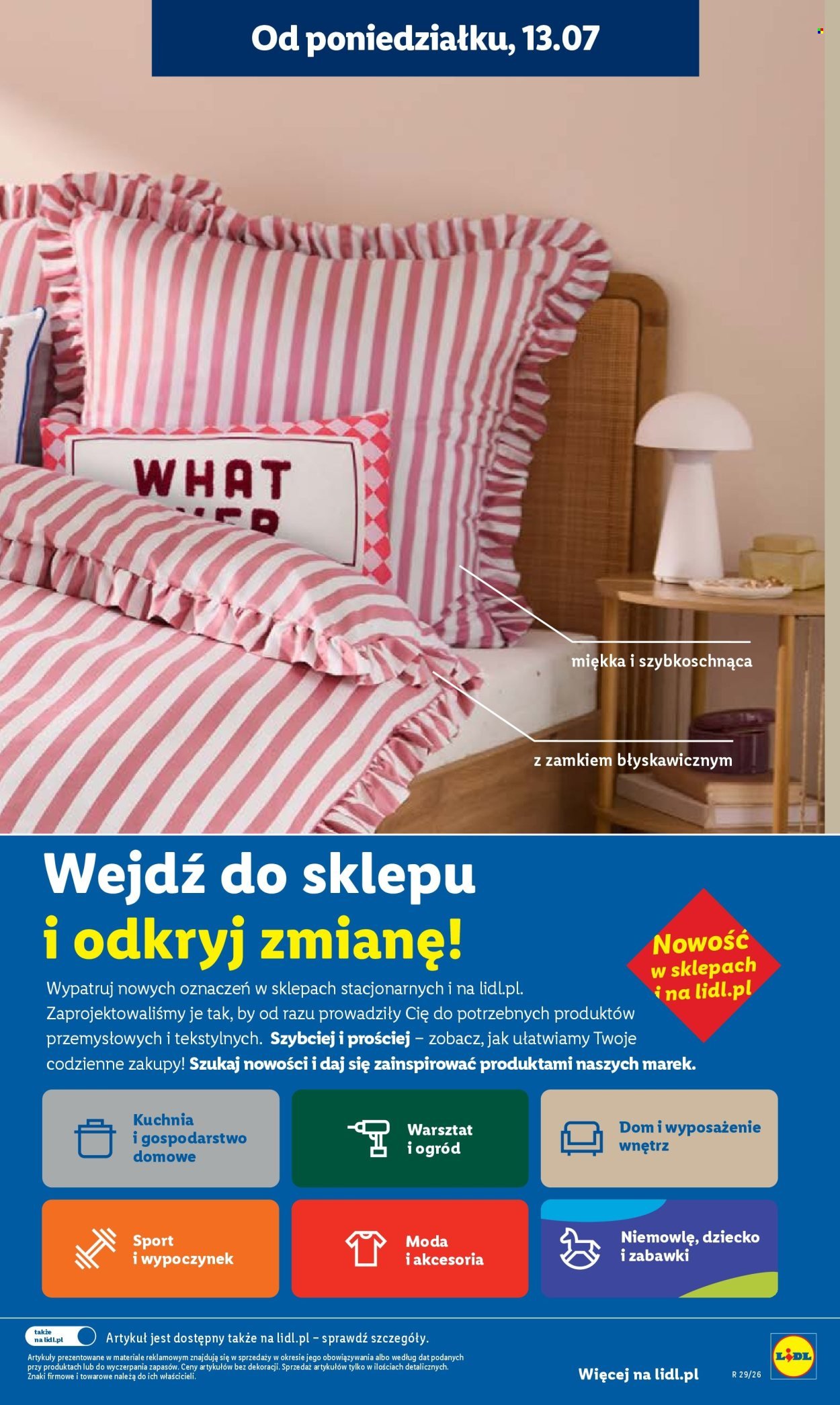 Gazetka LIDL - Od poniedziałku