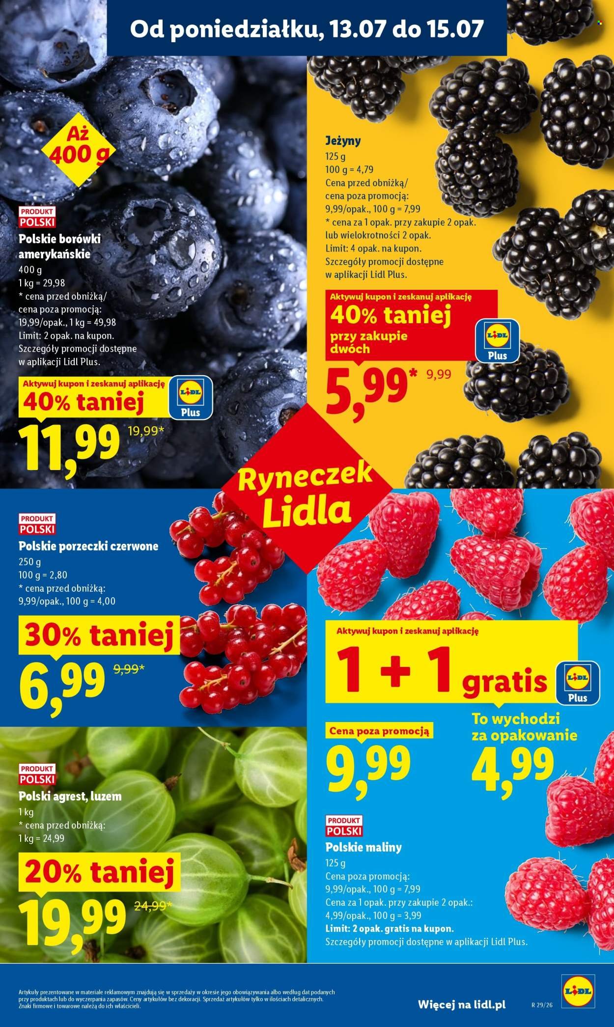 Gazetka LIDL - Od poniedziałku