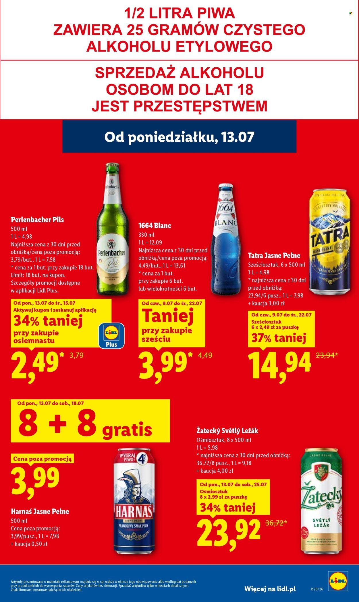 Gazetka LIDL - Od poniedziałku