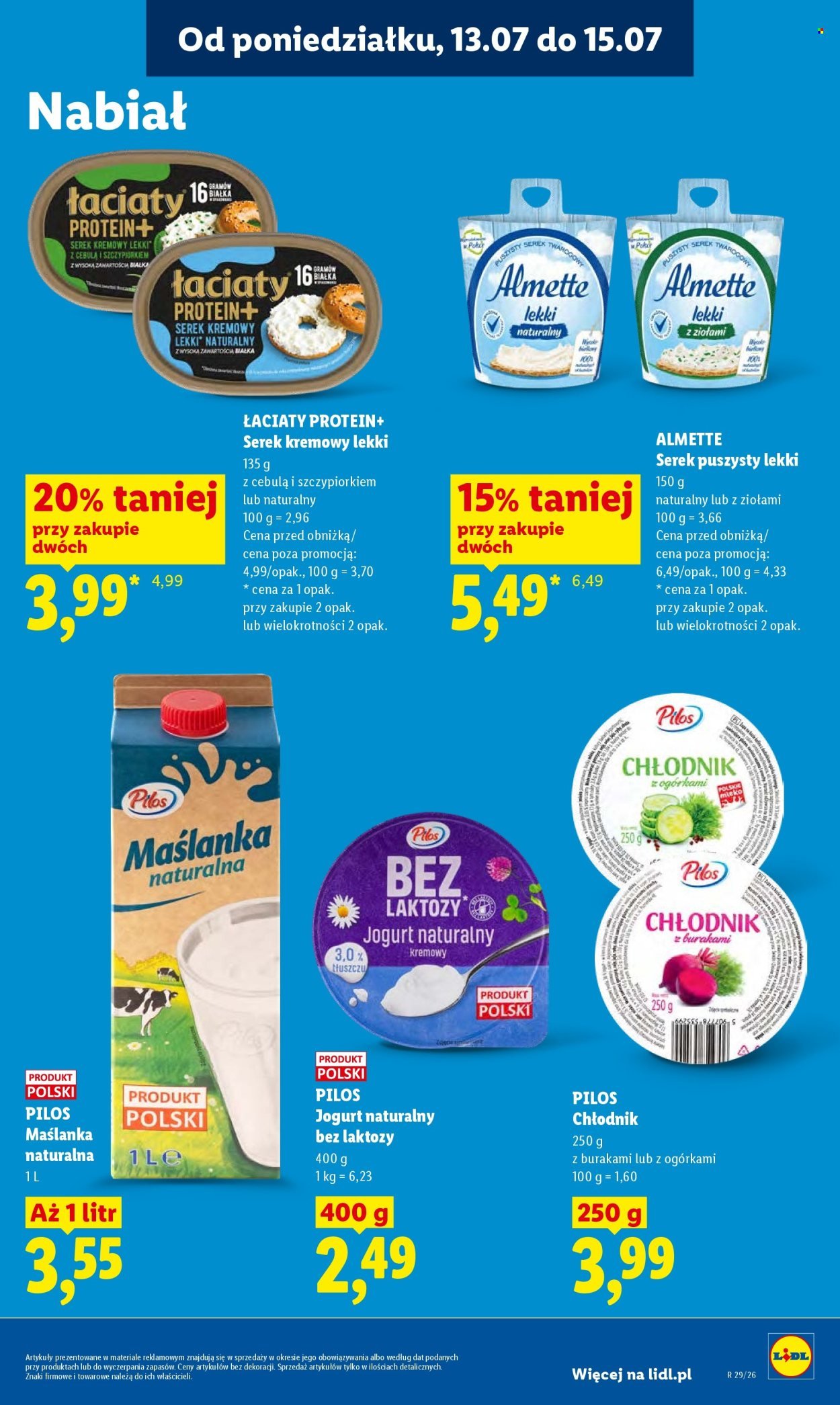 Gazetka LIDL - Od poniedziałku